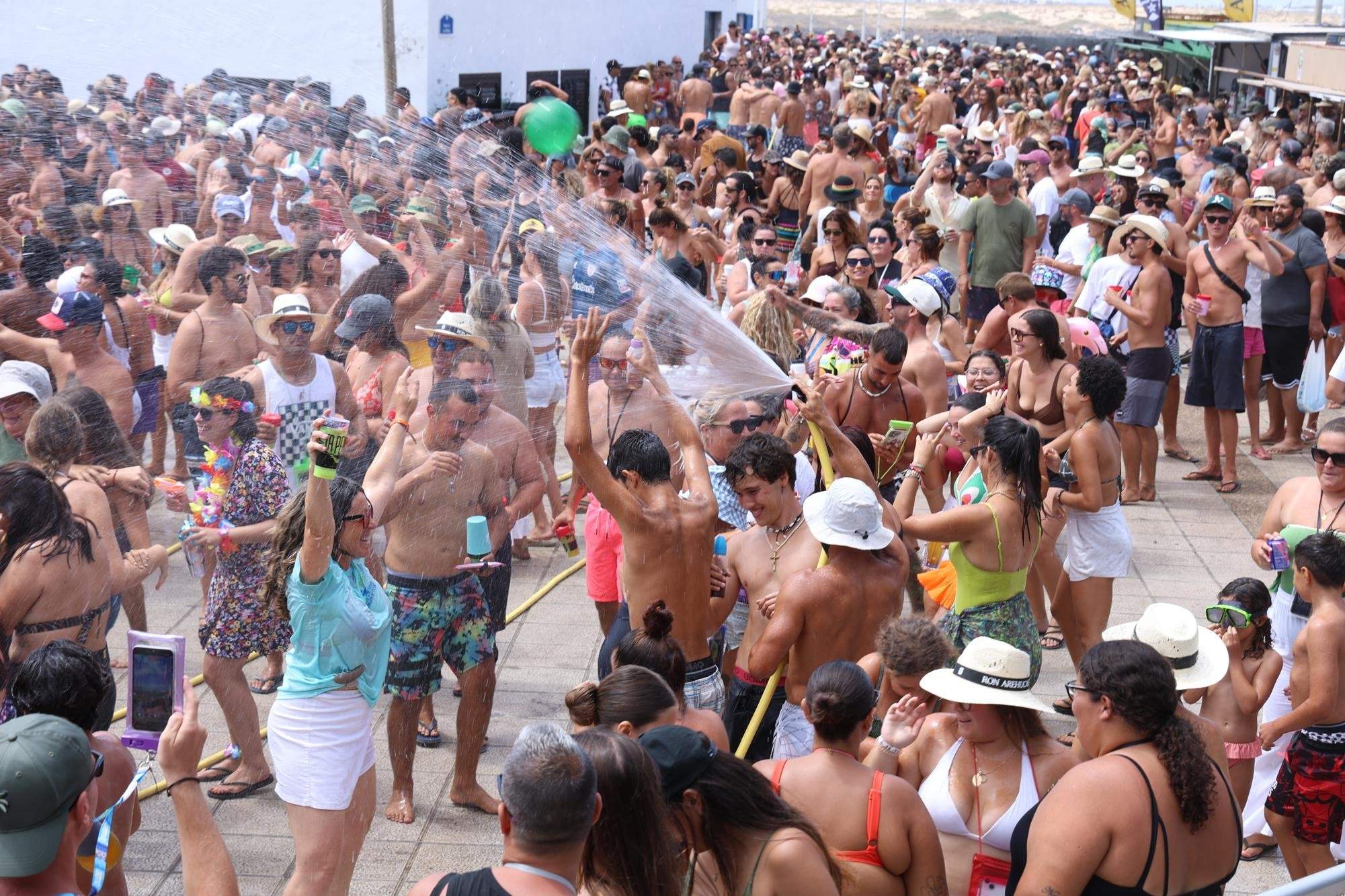 Verbena del agua en Famara, 2025