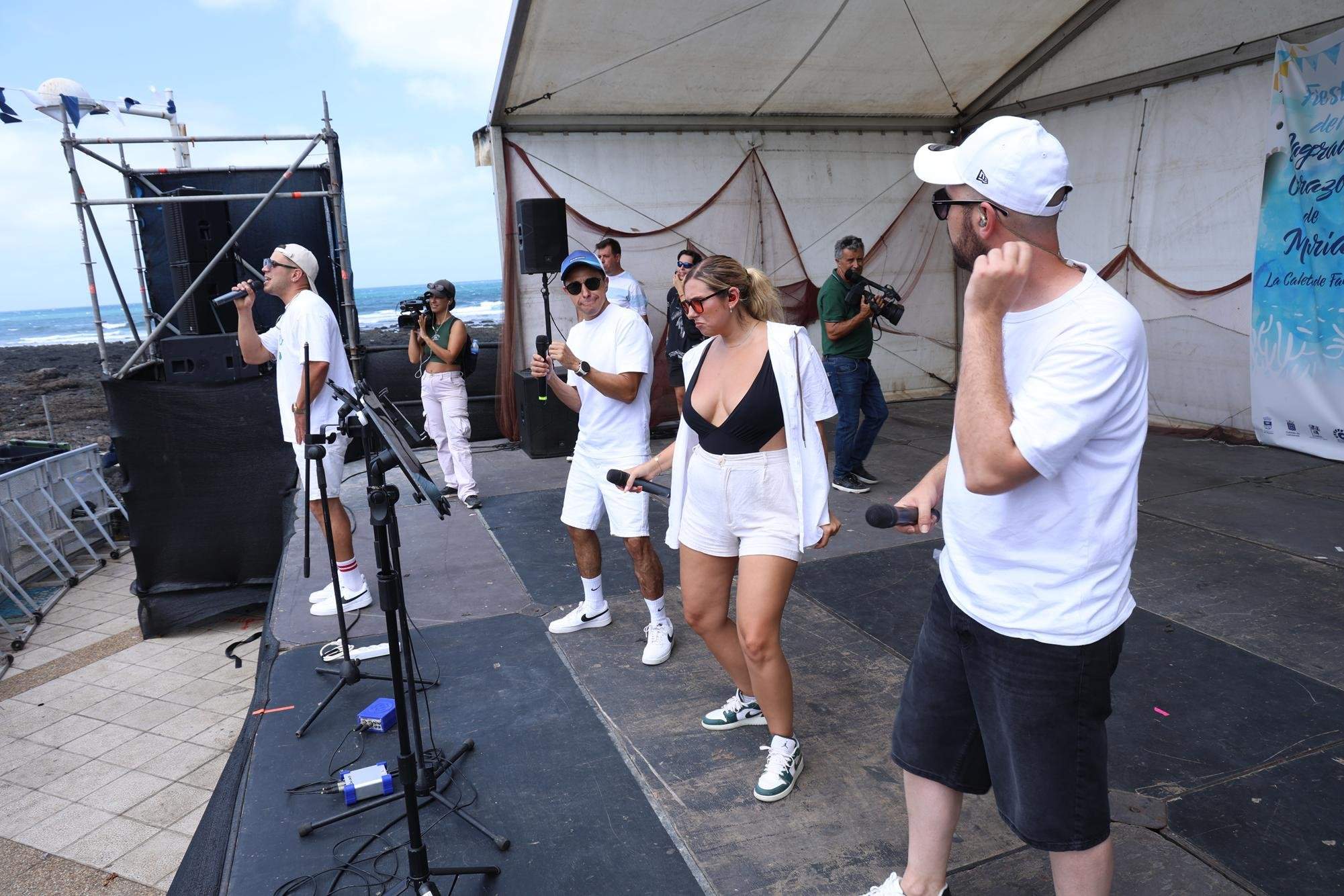 Verbena del agua en Famara, 2025
