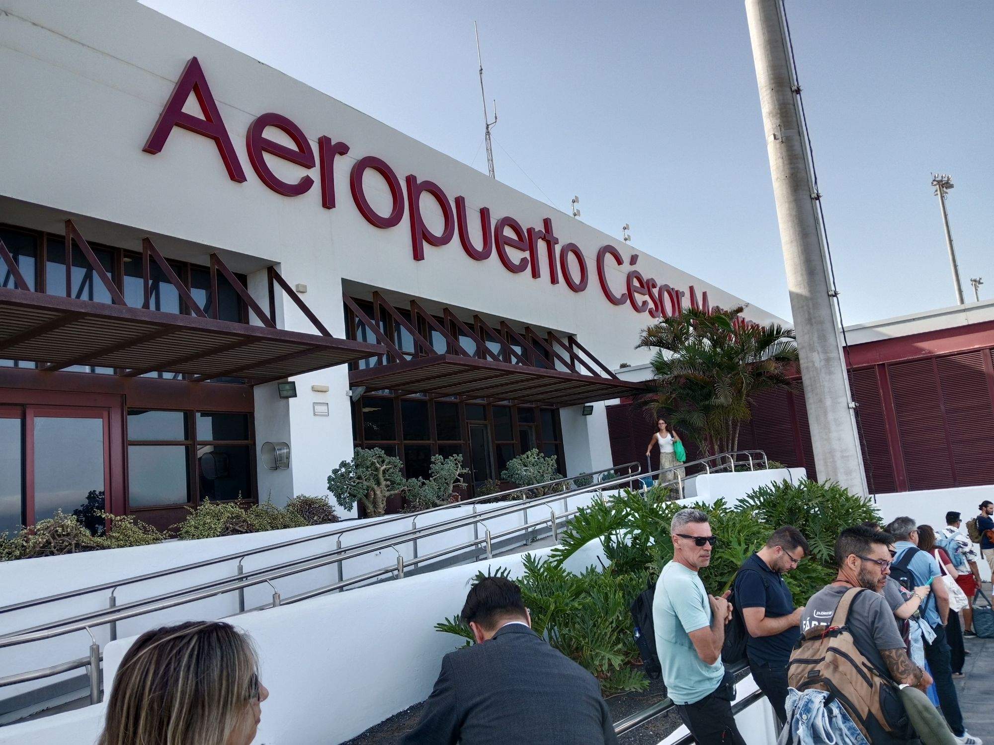 Aeropuerto de Lanzarote. Foto: David Merino.
