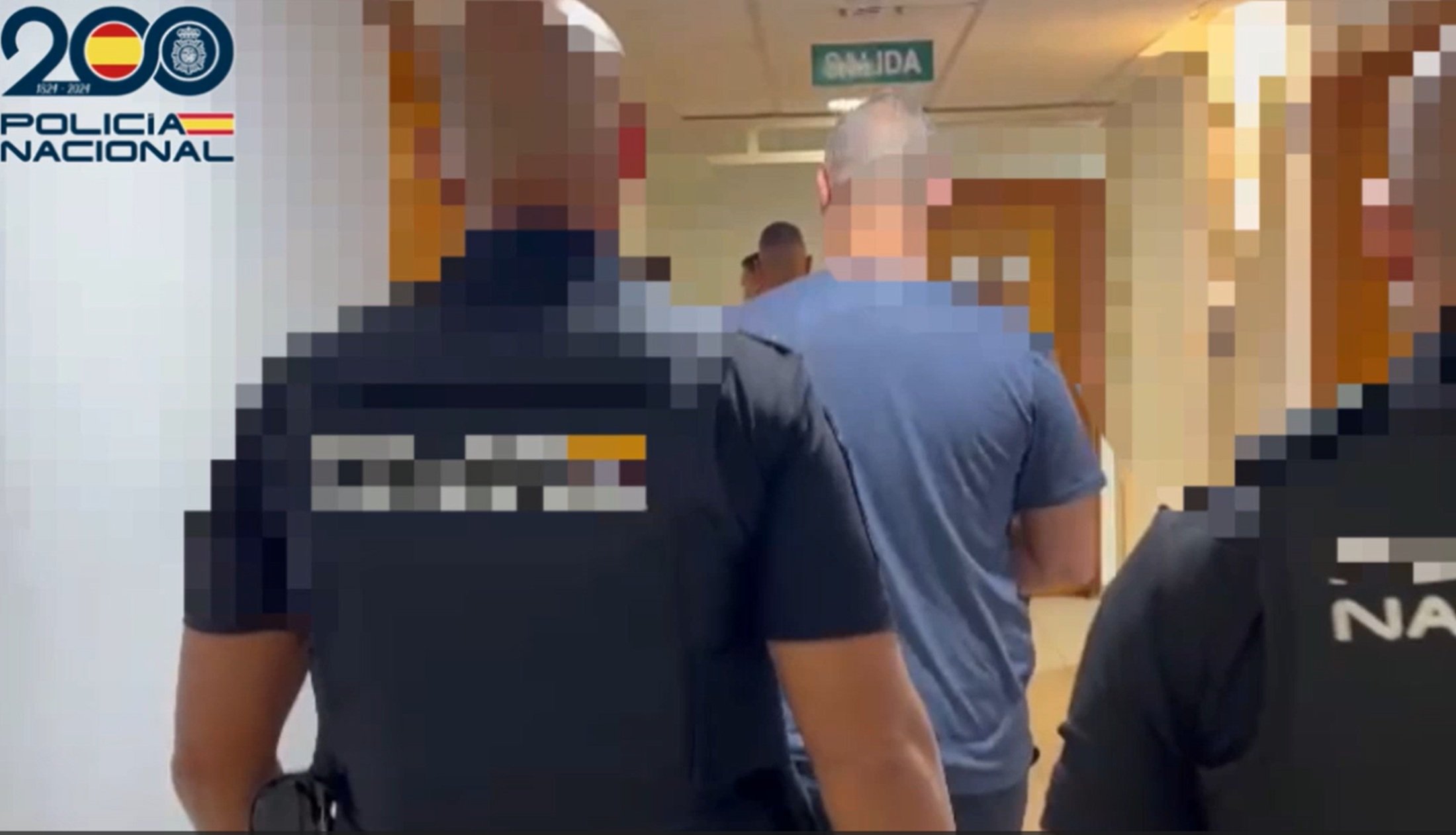 Detención de los acusados por traficar con cocaína