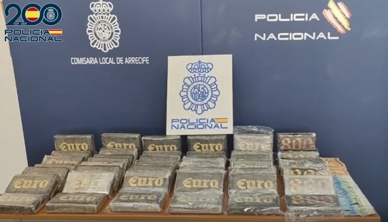 Droga incautada durante la detención Droga incautada durante la detención