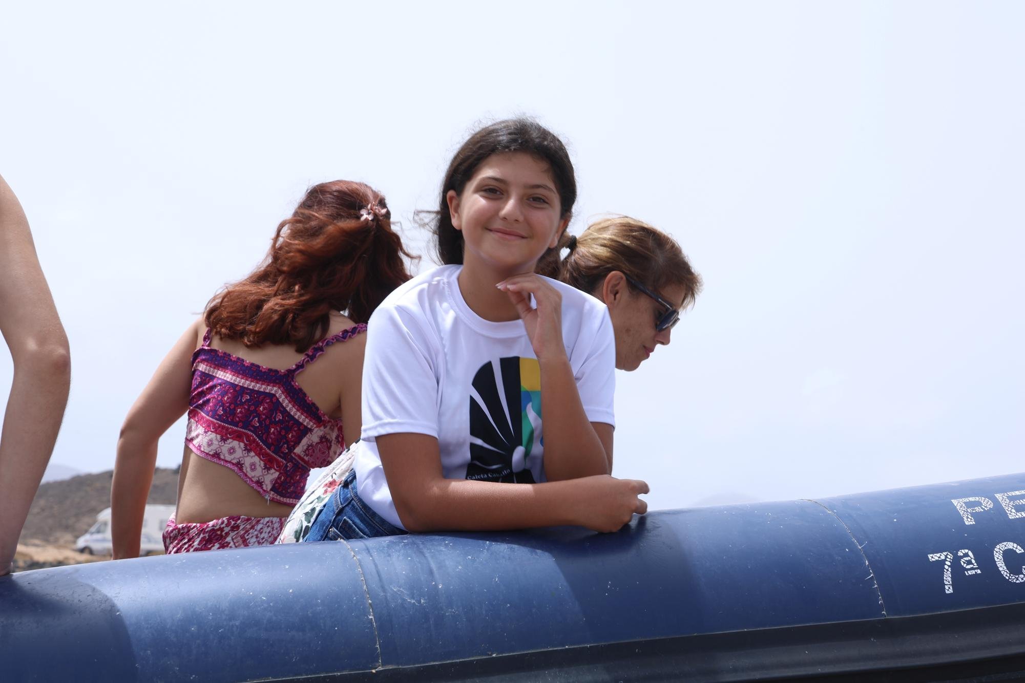 Procesión marítima y fiesta de espuma en La Lapa 2025.
