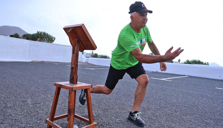 XLVII partida de pelotamano en Tiagua