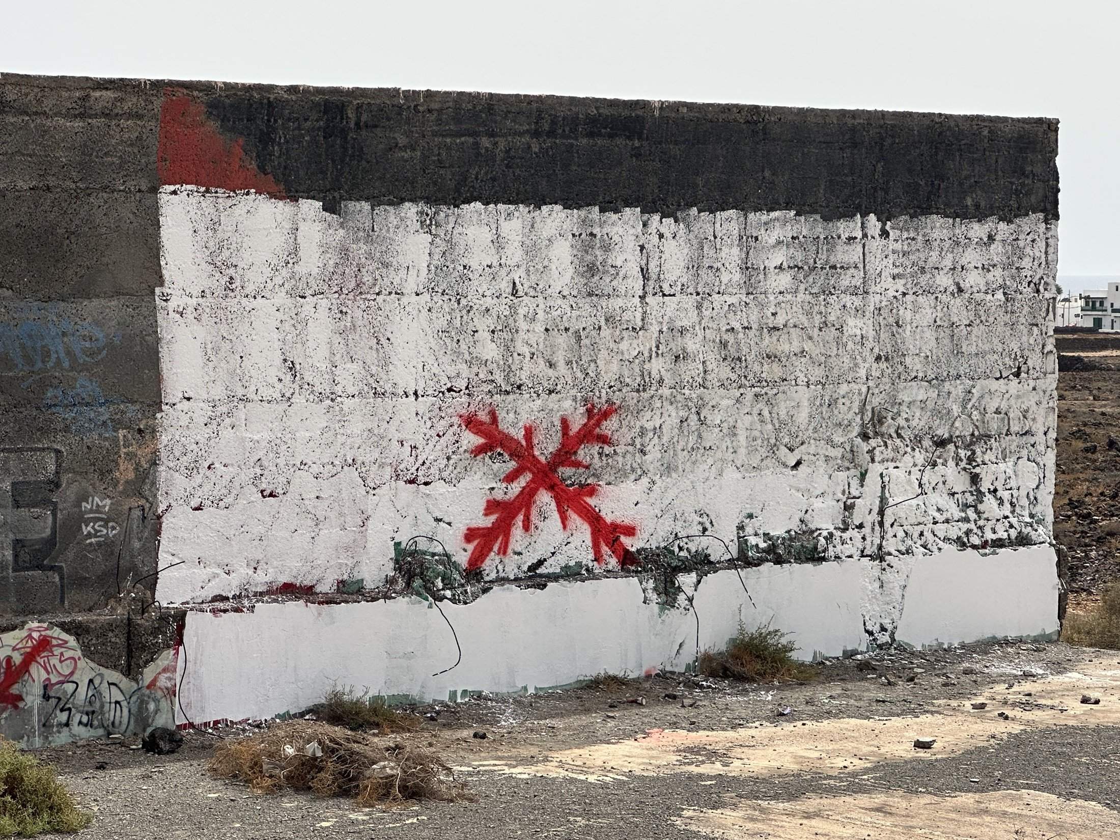 Atentado contra la bandera palestina