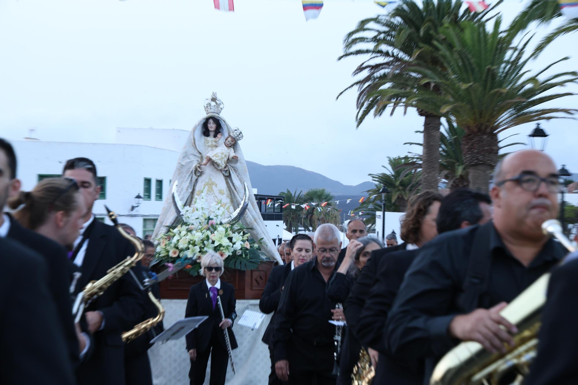 Procesión en honor a la Virgen de Los Remedios. Foto: La Voz