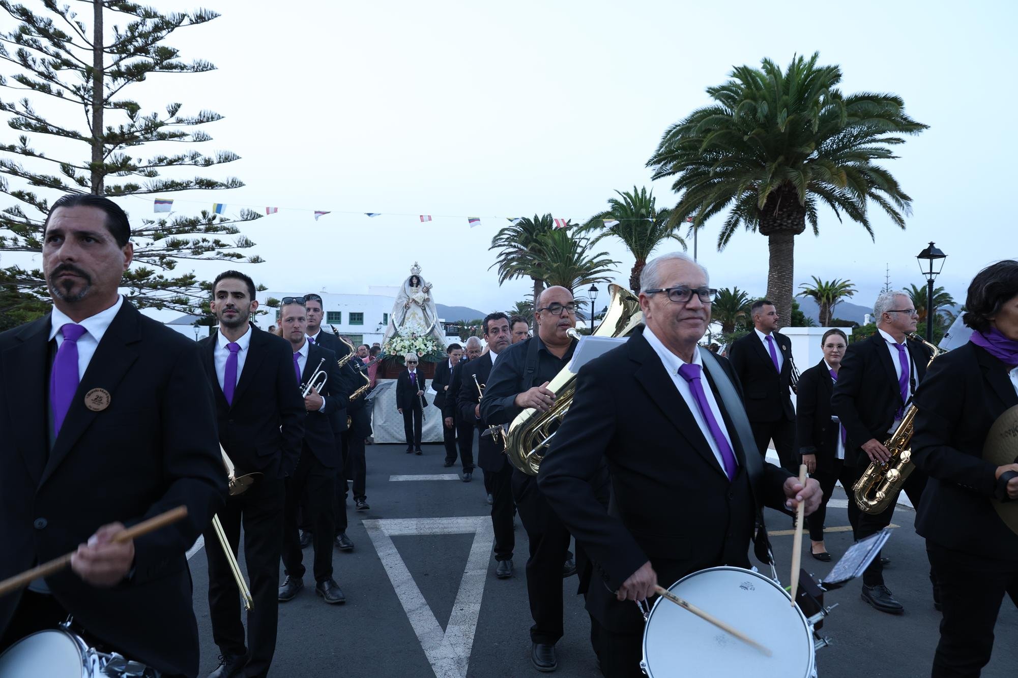 Procesión en honor a la Virgen de Los Remedios. Foto: La Voz