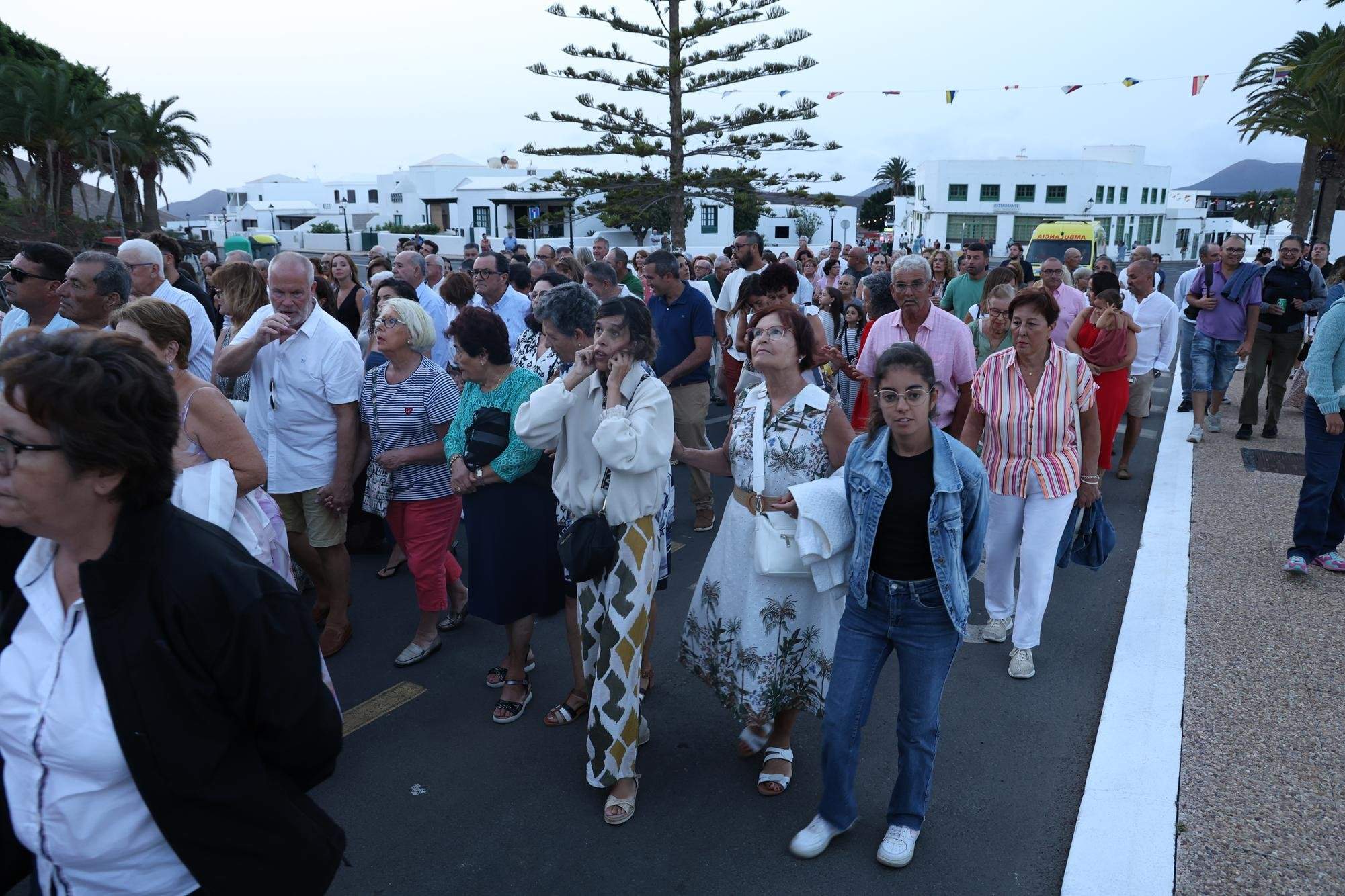 Procesión en honor a la Virgen de Los Remedios. Foto: La Voz