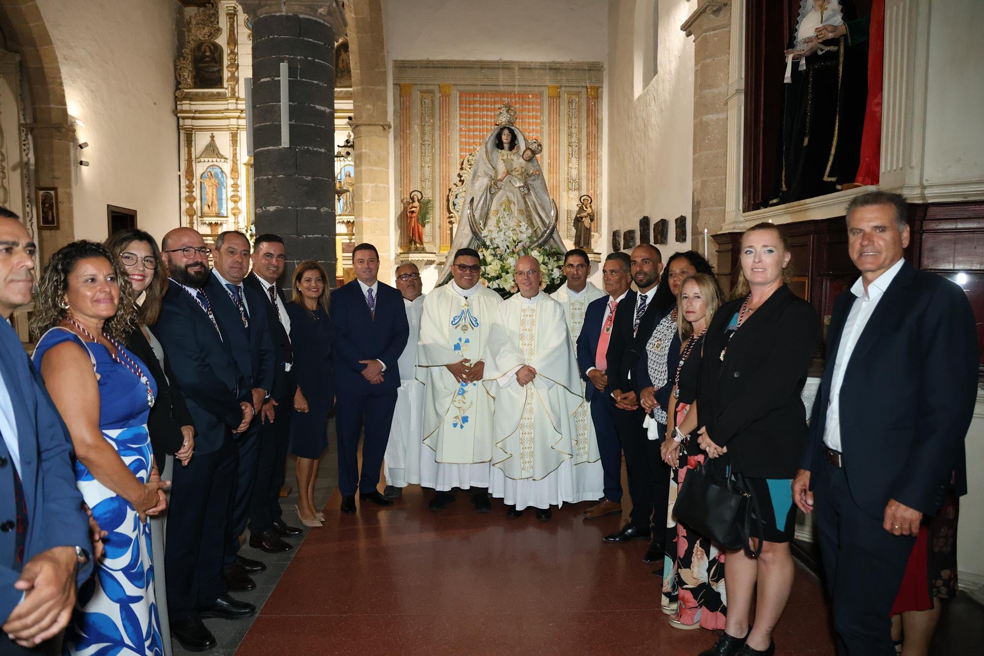 Procesión en honor a la Virgen de Los Remedios. Foto: La Voz