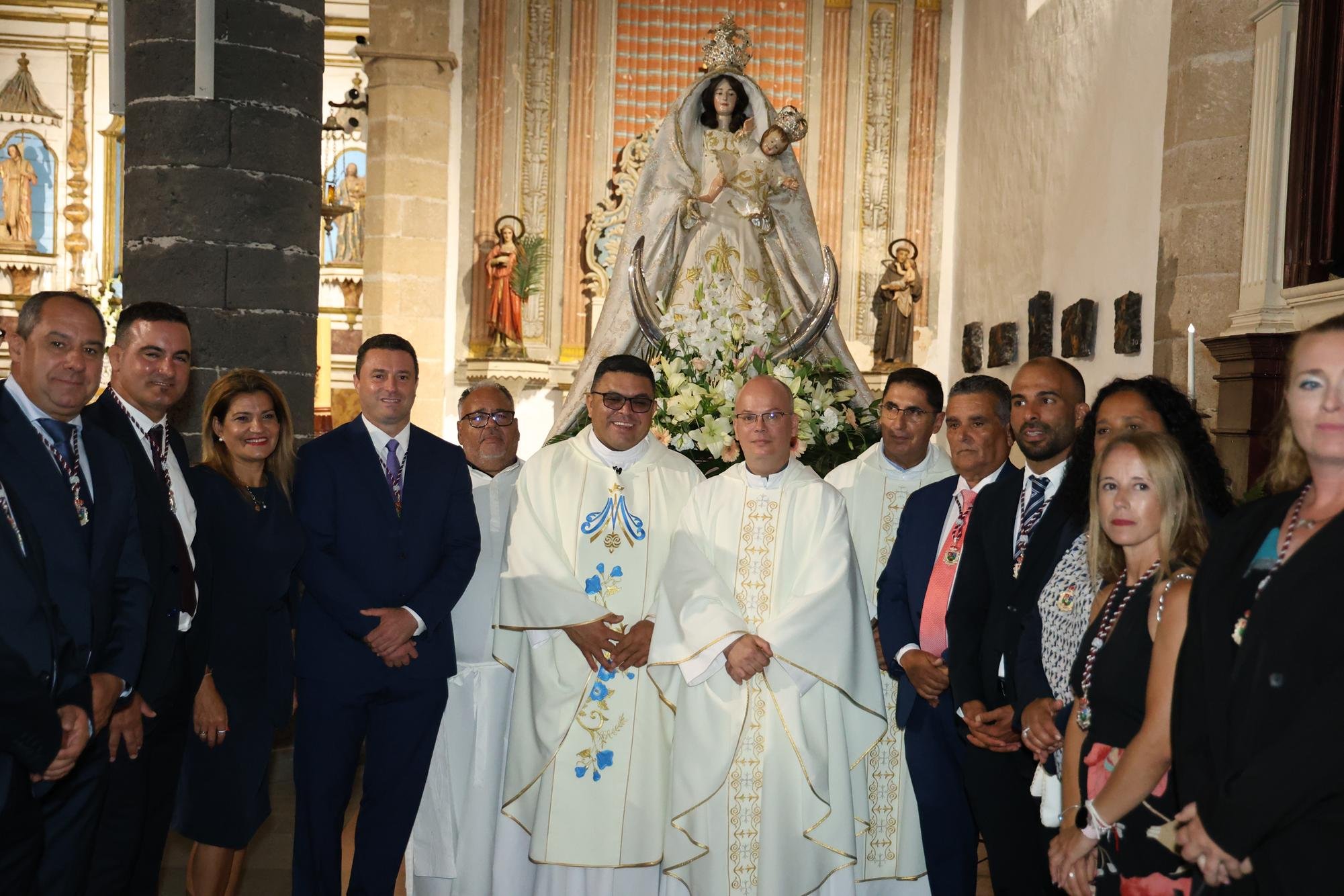 Procesión en honor a la Virgen de Los Remedios. Foto: La Voz