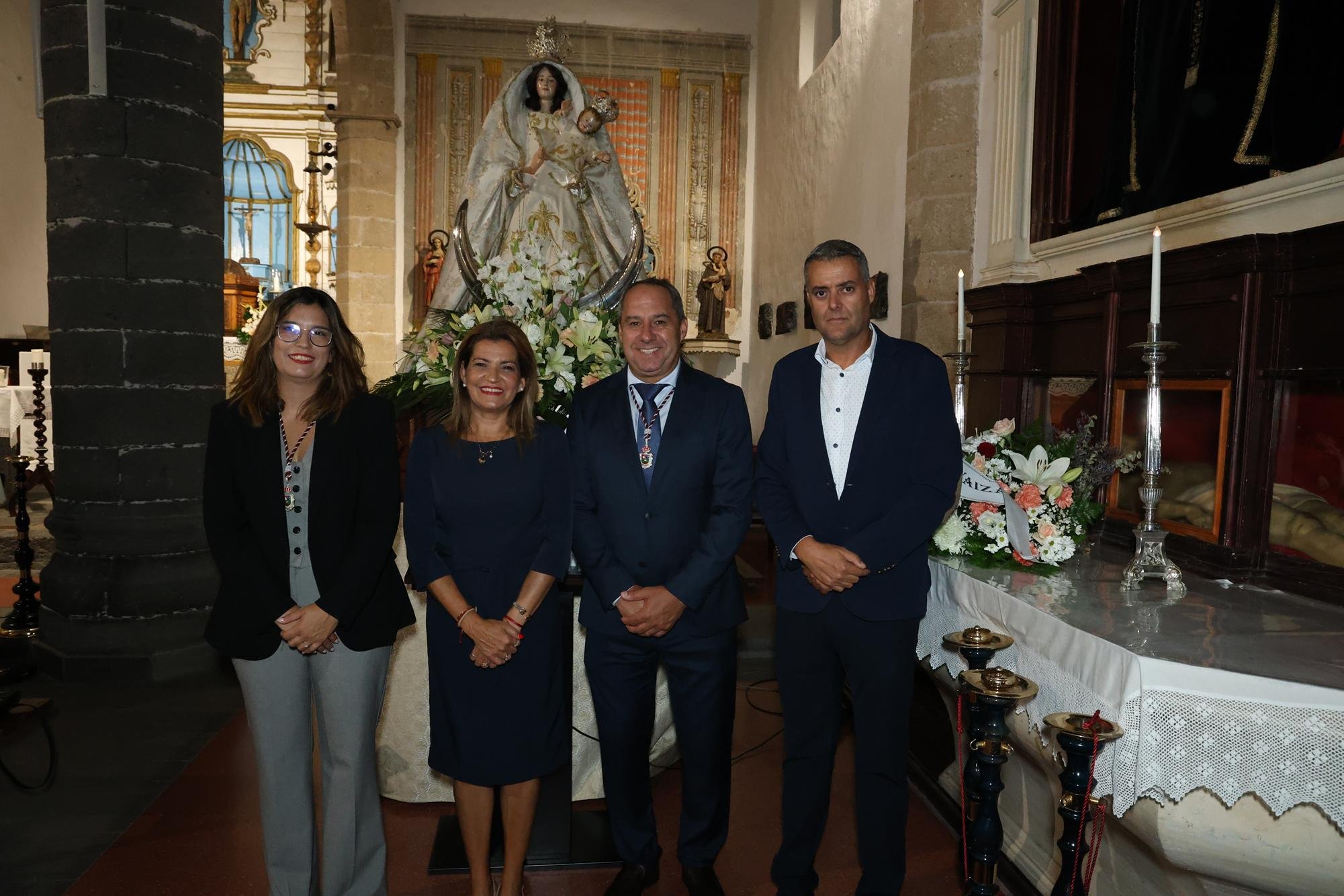 Procesión en honor a la Virgen de Los Remedios. Foto: La Voz
