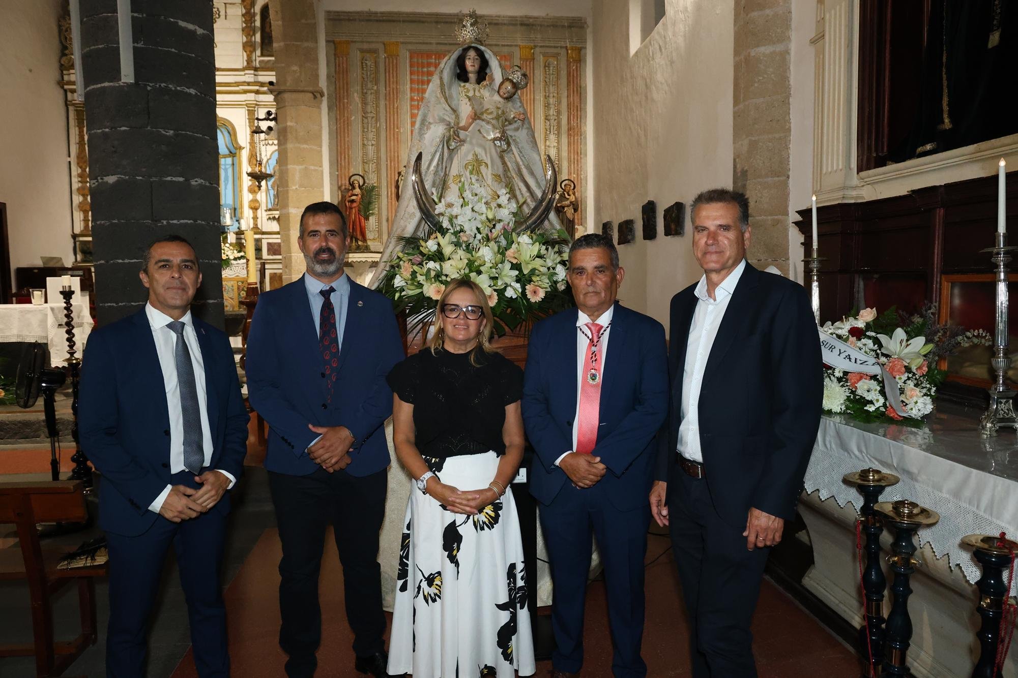 Procesión en honor a la Virgen de Los Remedios. Foto: La Voz