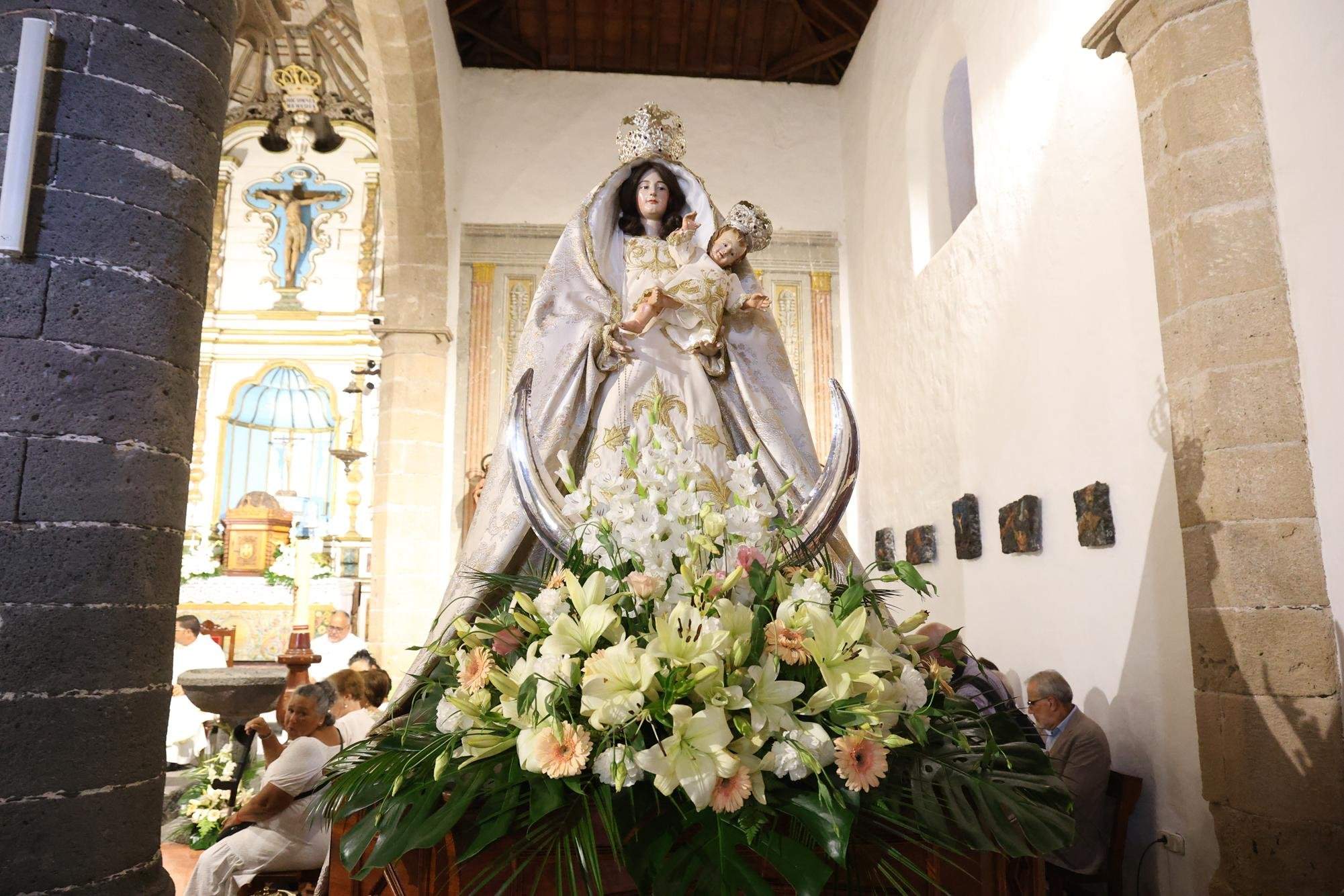 Procesión en honor a la Virgen de Los Remedios. Foto: La Voz