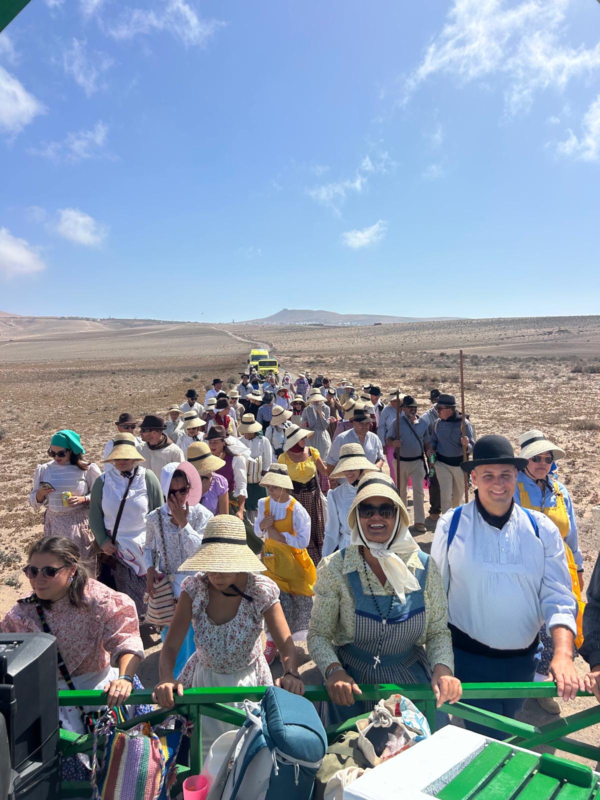 Romería en honor a la Virgen de Los Dolores.