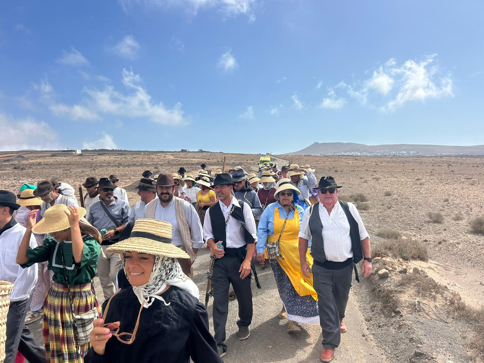 Romería en honor a la Virgen de Los Dolores.