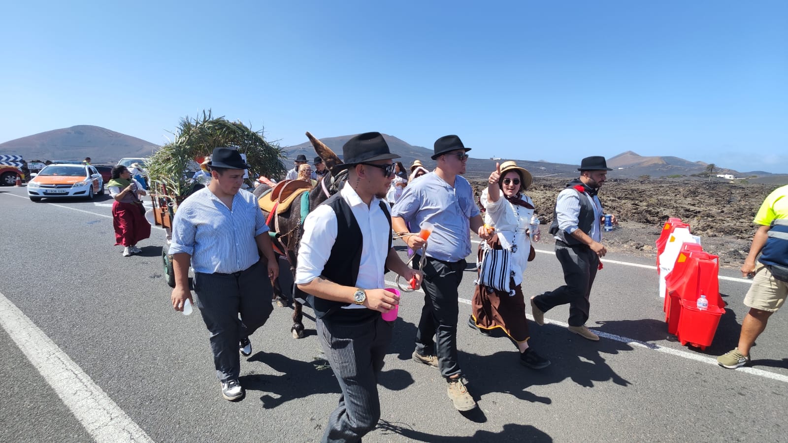 Romería en honor a la Virgen de Los Dolores.