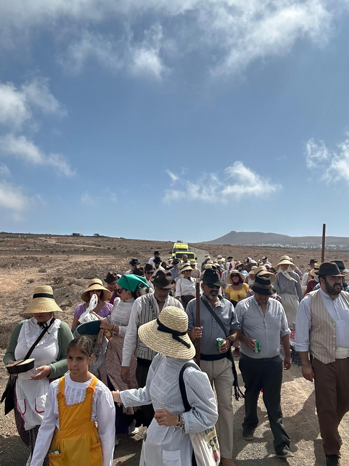 Romería en honor a la Virgen de Los Dolores.