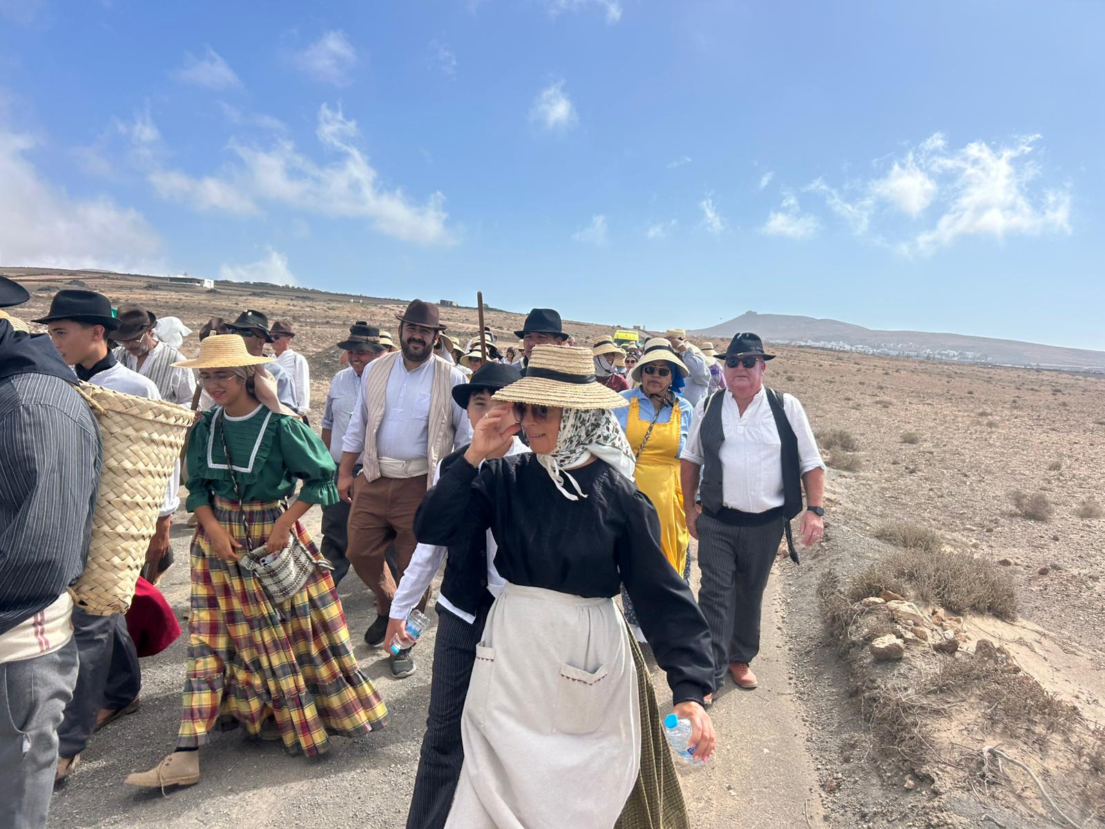 Romería en honor a la Virgen de Los Dolores.