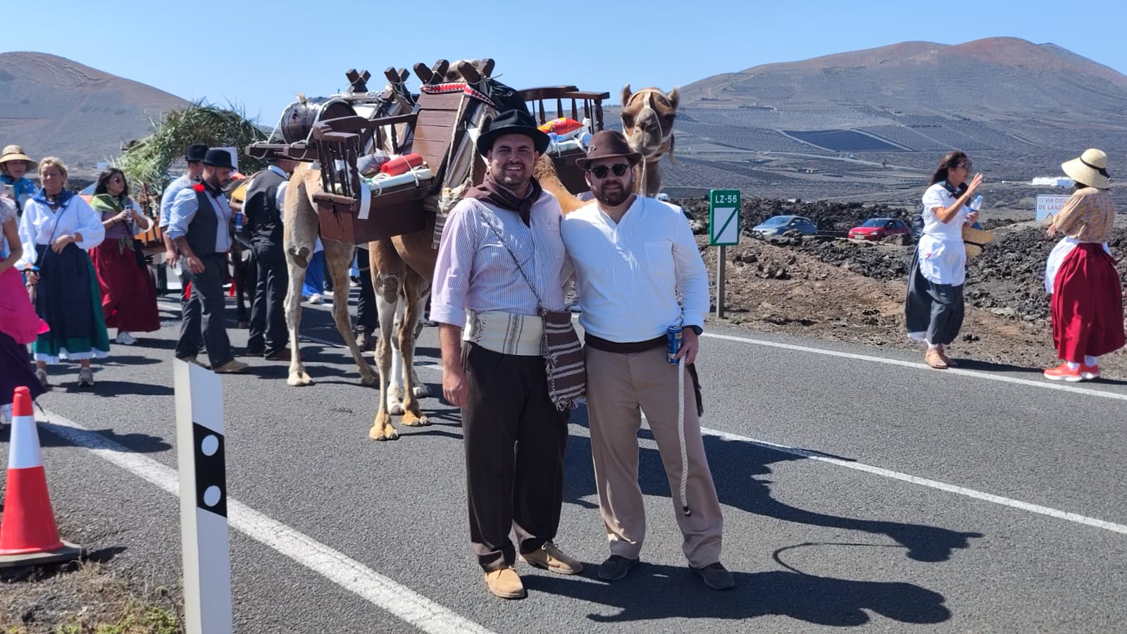 Romería en honor a la Virgen de Los Dolores.