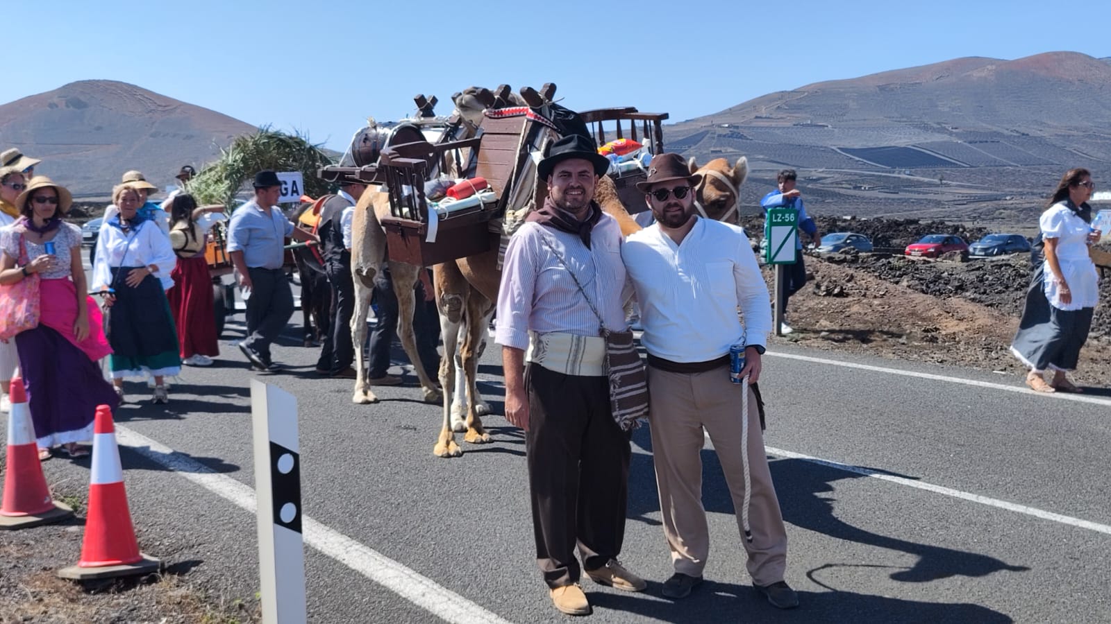 Romería en honor a la Virgen de Los Dolores.