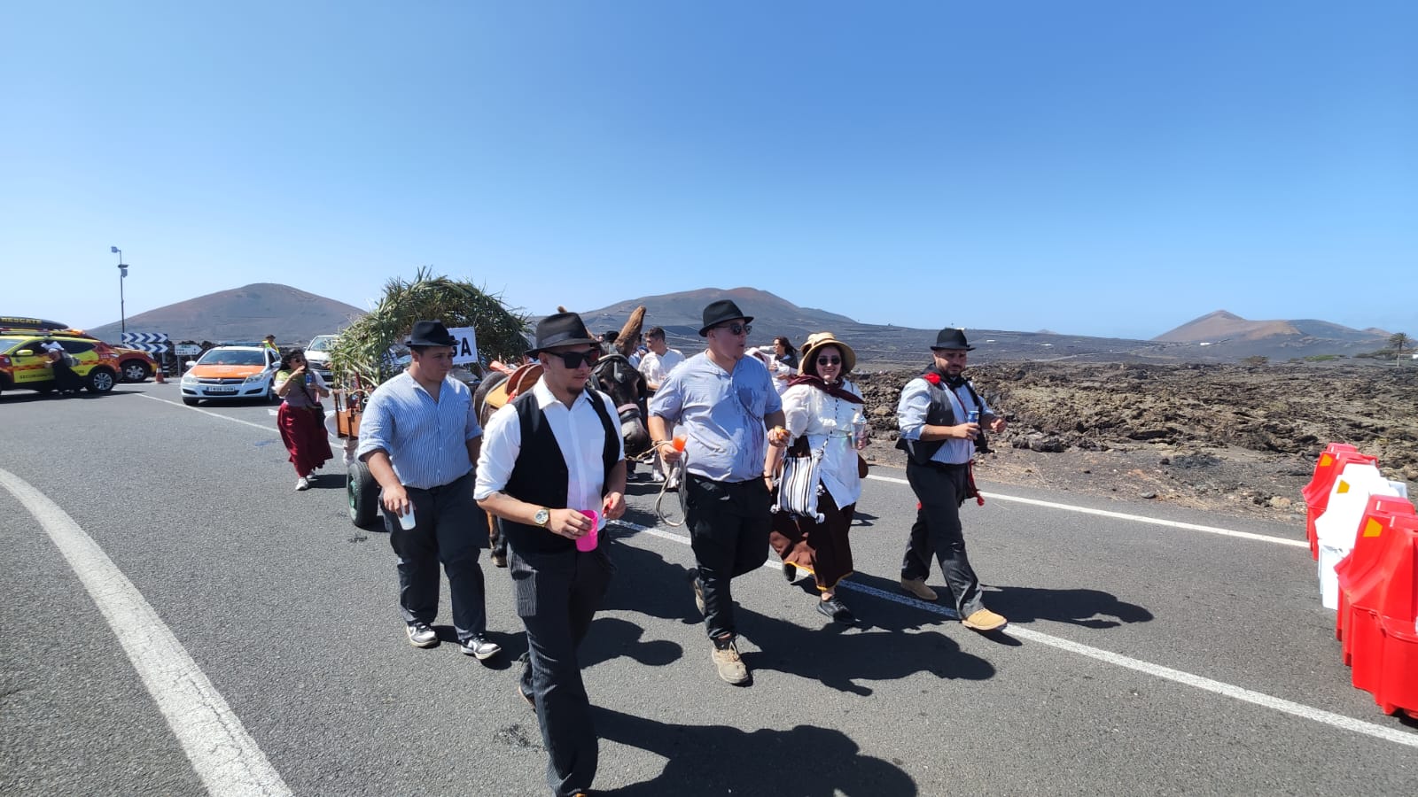 Romería en honor a la Virgen de Los Dolores.