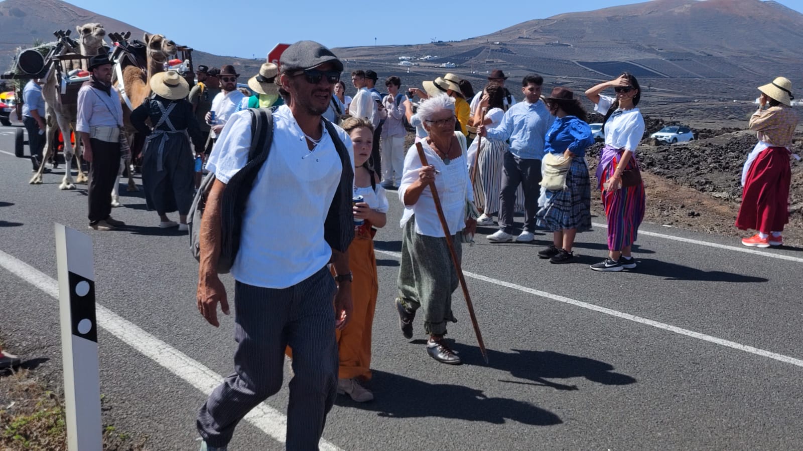 Romería en honor a la Virgen de Los Dolores.