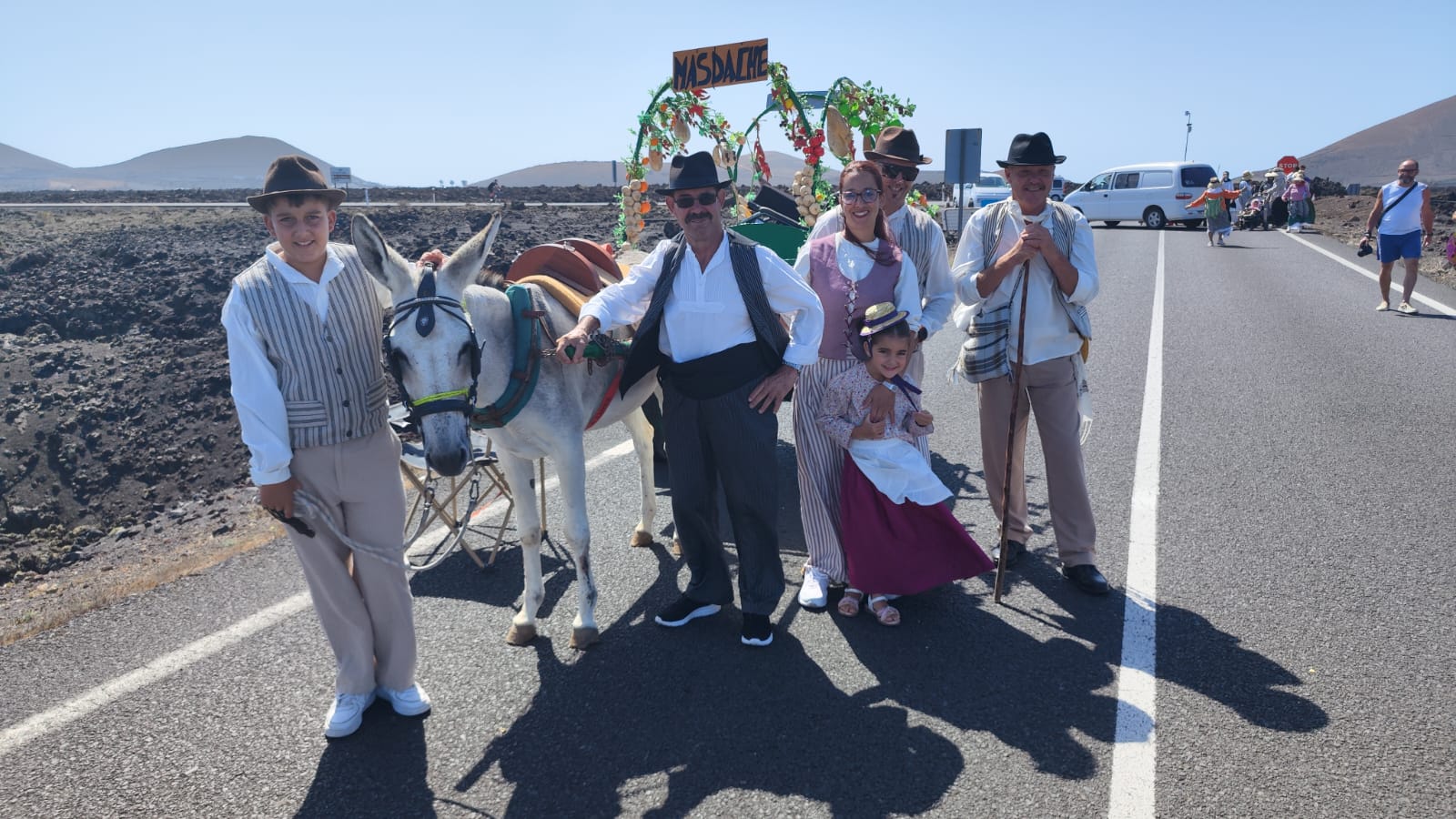 Romería en honor a la Virgen de Los Dolores.