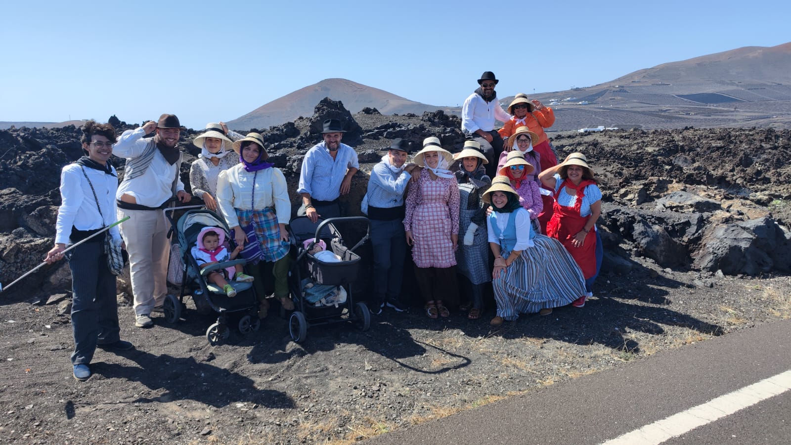 Romería en honor a la Virgen de Los Dolores.