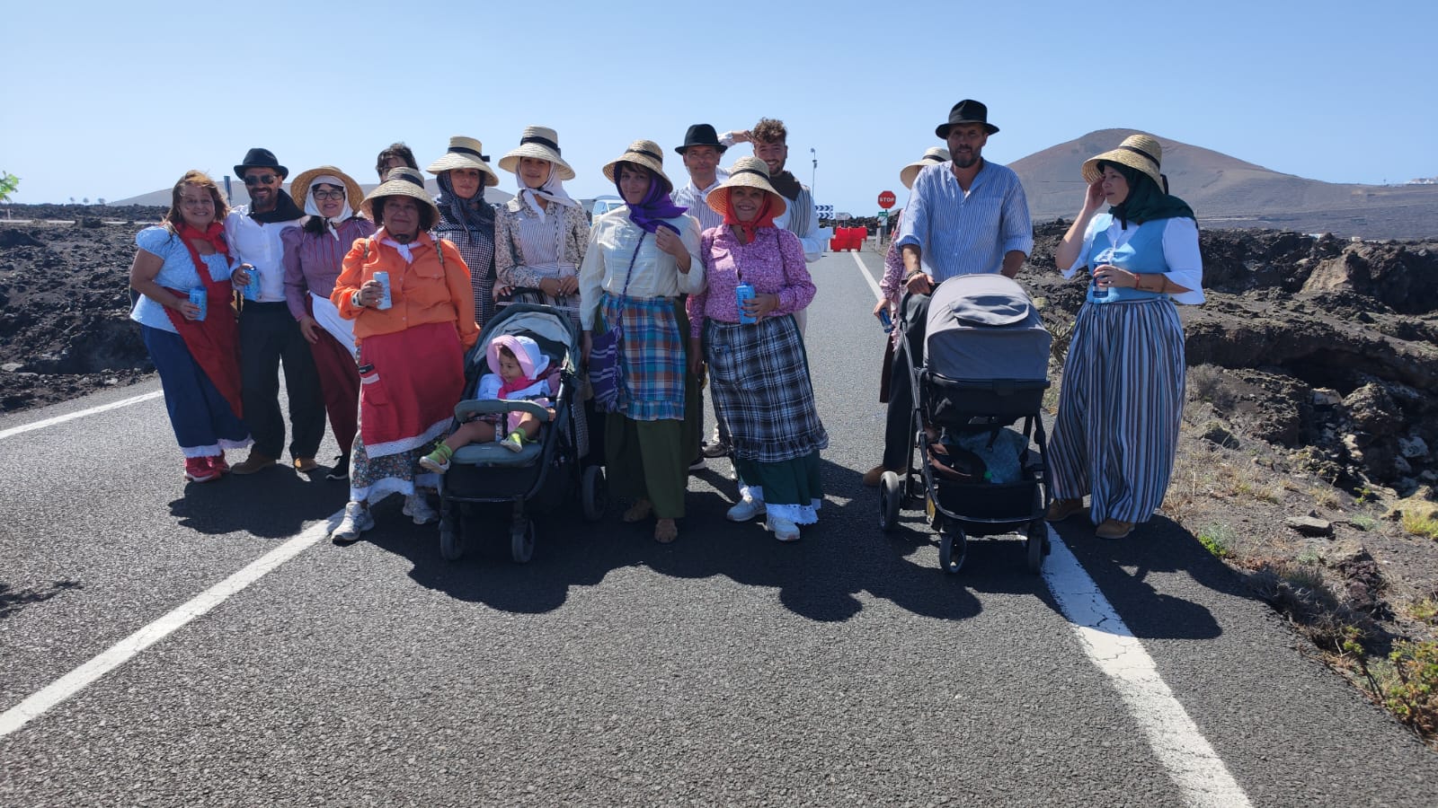 Romería en honor a la Virgen de Los Dolores.