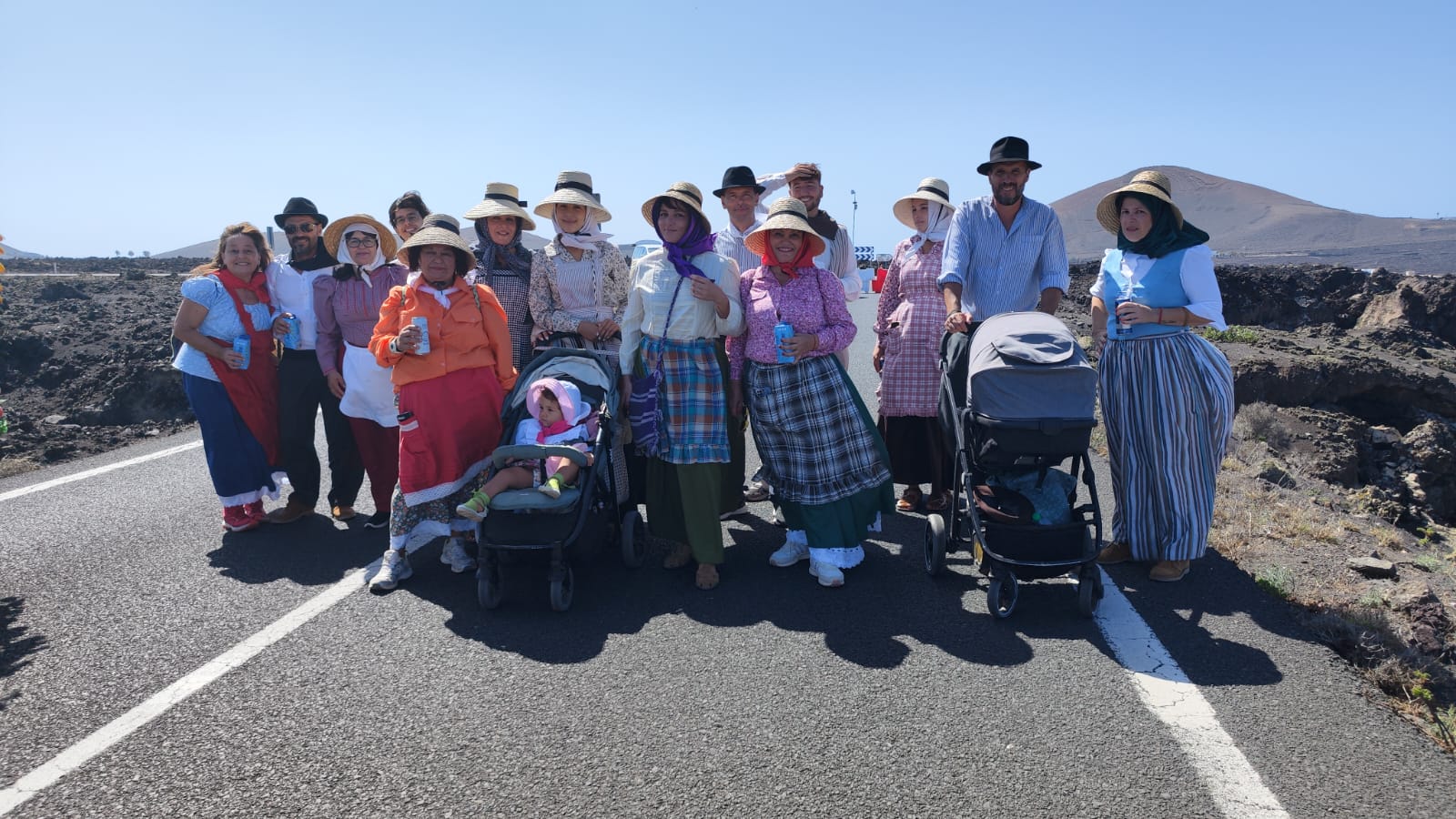 Romería en honor a la Virgen de Los Dolores.