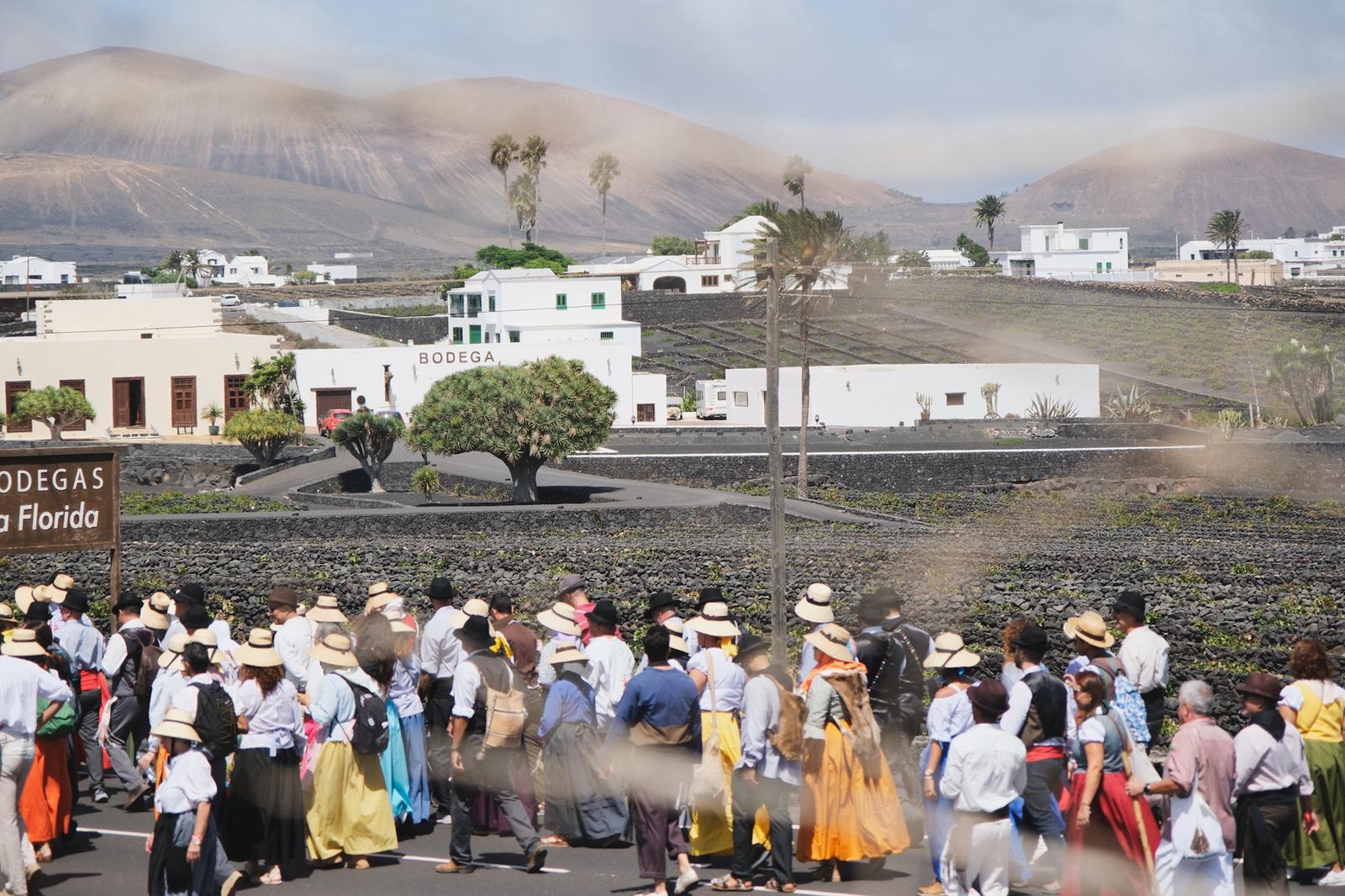 Romería en honor a la Virgen de Los Dolores.