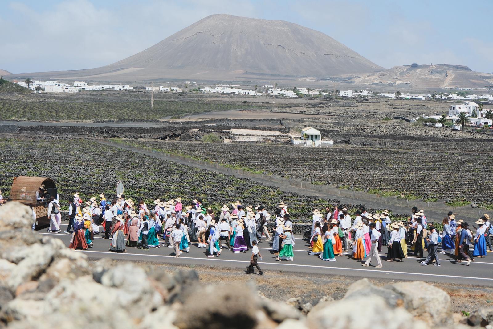 Romería en honor a la Virgen de Los Dolores.
