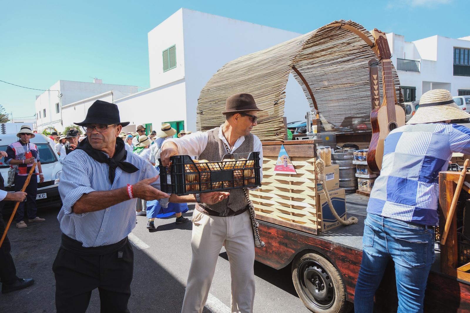 Romería en honor a la Virgen de Los Dolores.