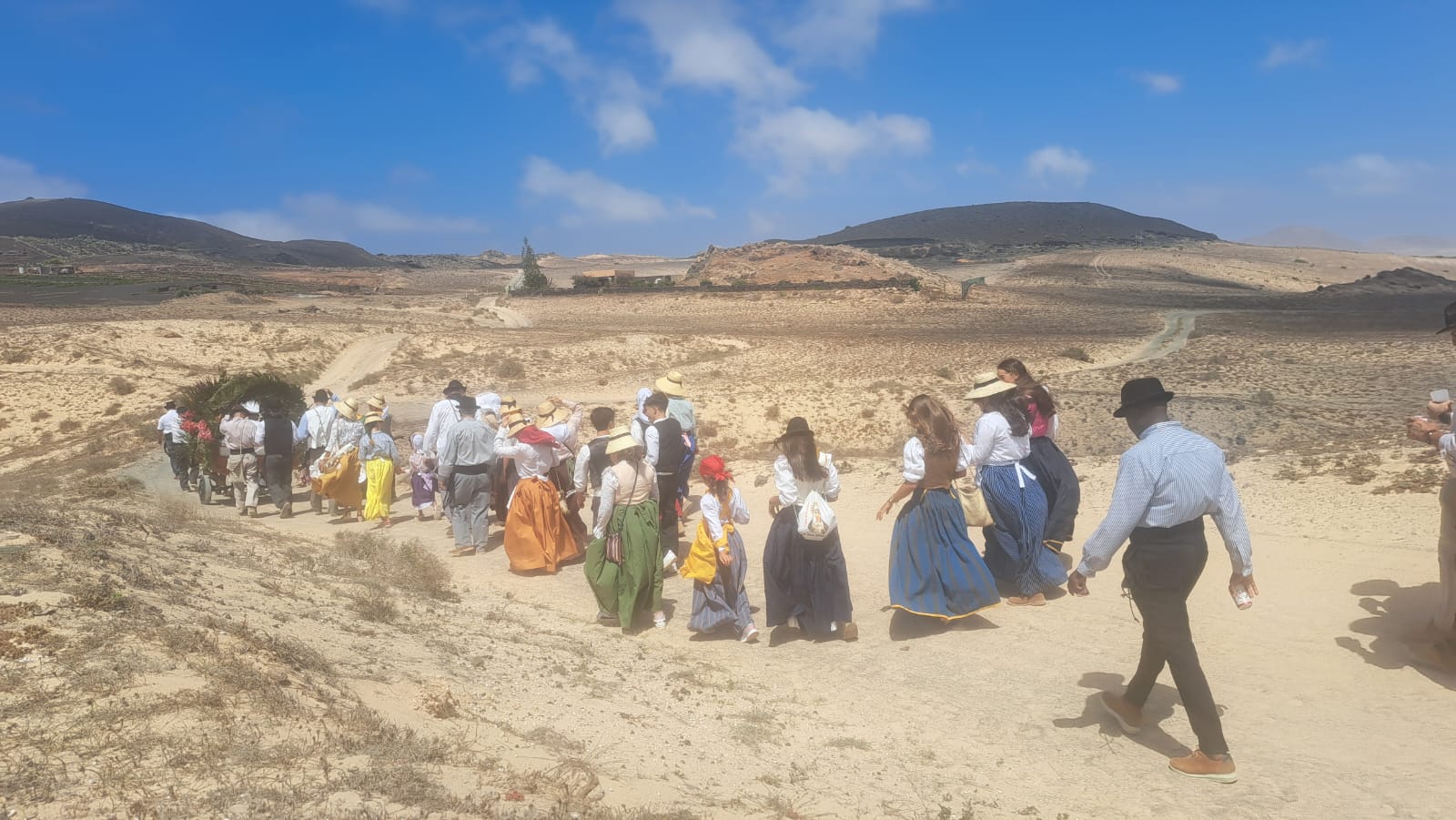 Romería en honor a la Virgen de Los Dolores.