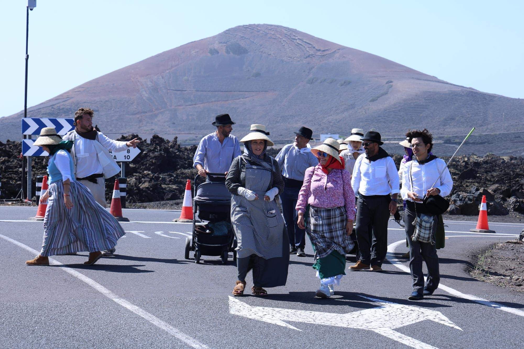 Romería en honor a la Virgen de Los Dolores.