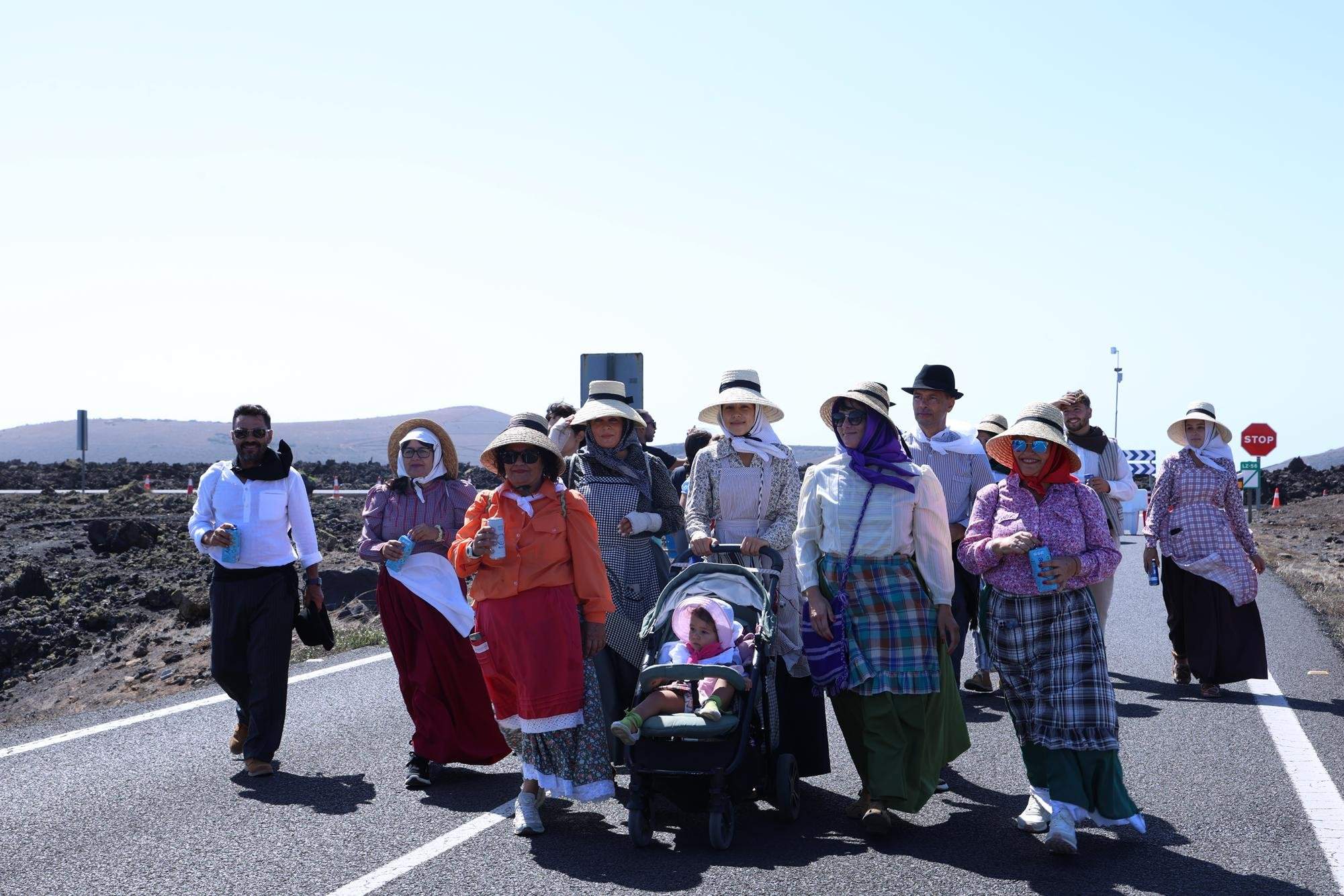 Romería en honor a la Virgen de Los Dolores.