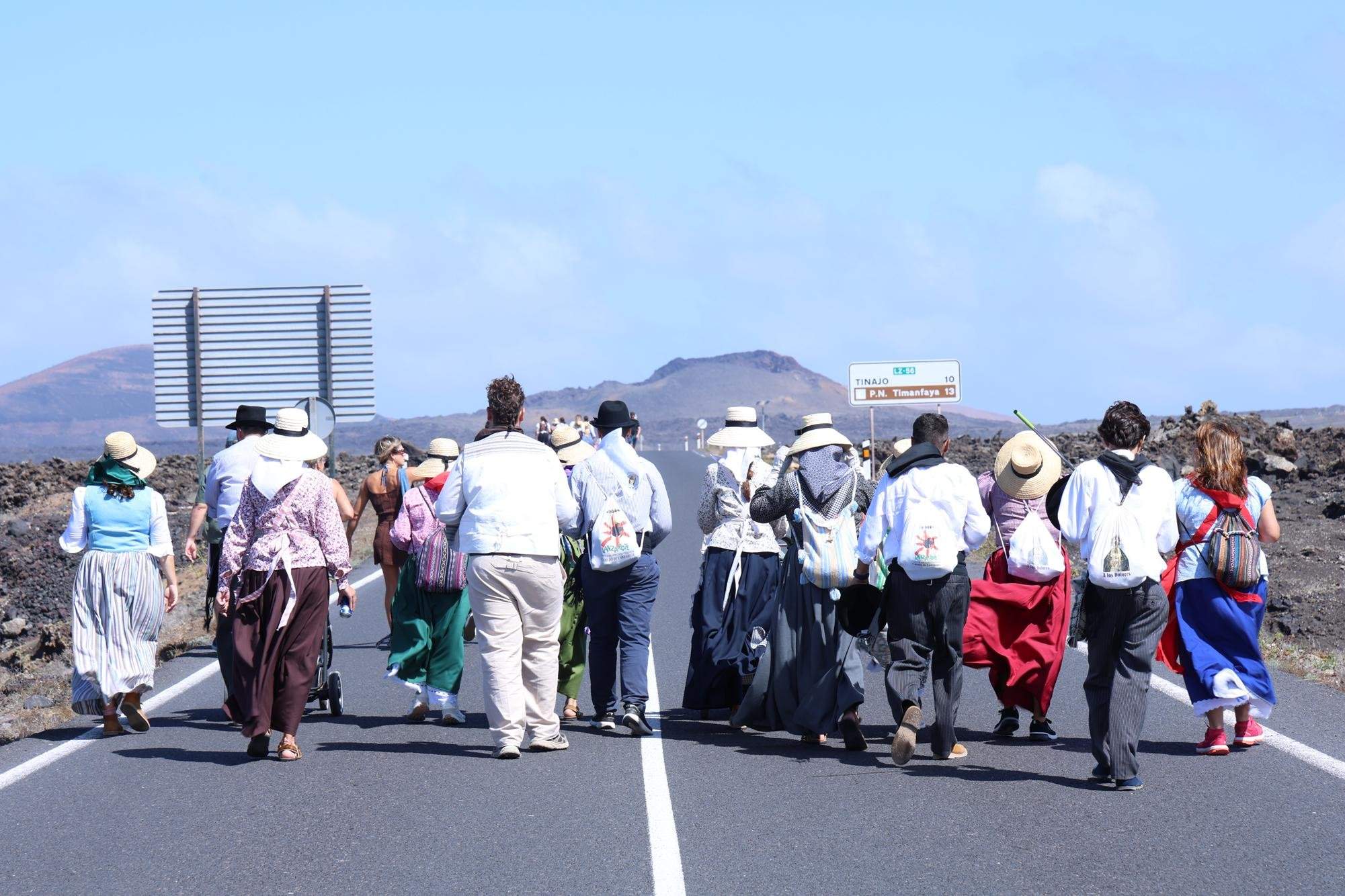 Romería en honor a la Virgen de Los Dolores.
