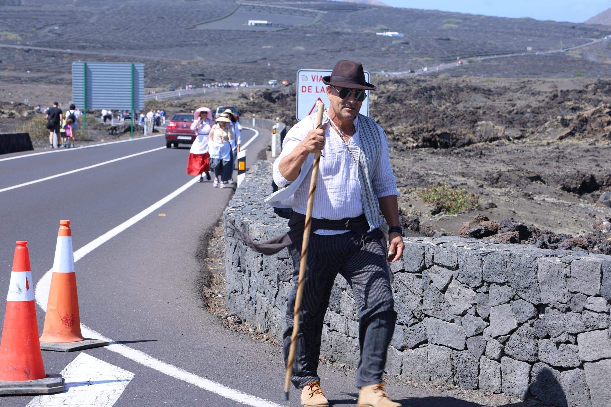 Romería en honor a la Virgen de Los Dolores.