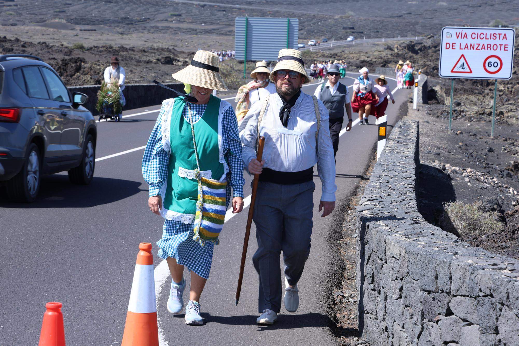 Romería en honor a la Virgen de Los Dolores.