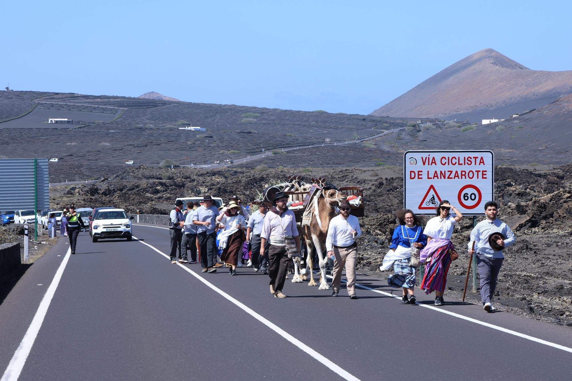 Romería en honor a la Virgen de Los Dolores.
