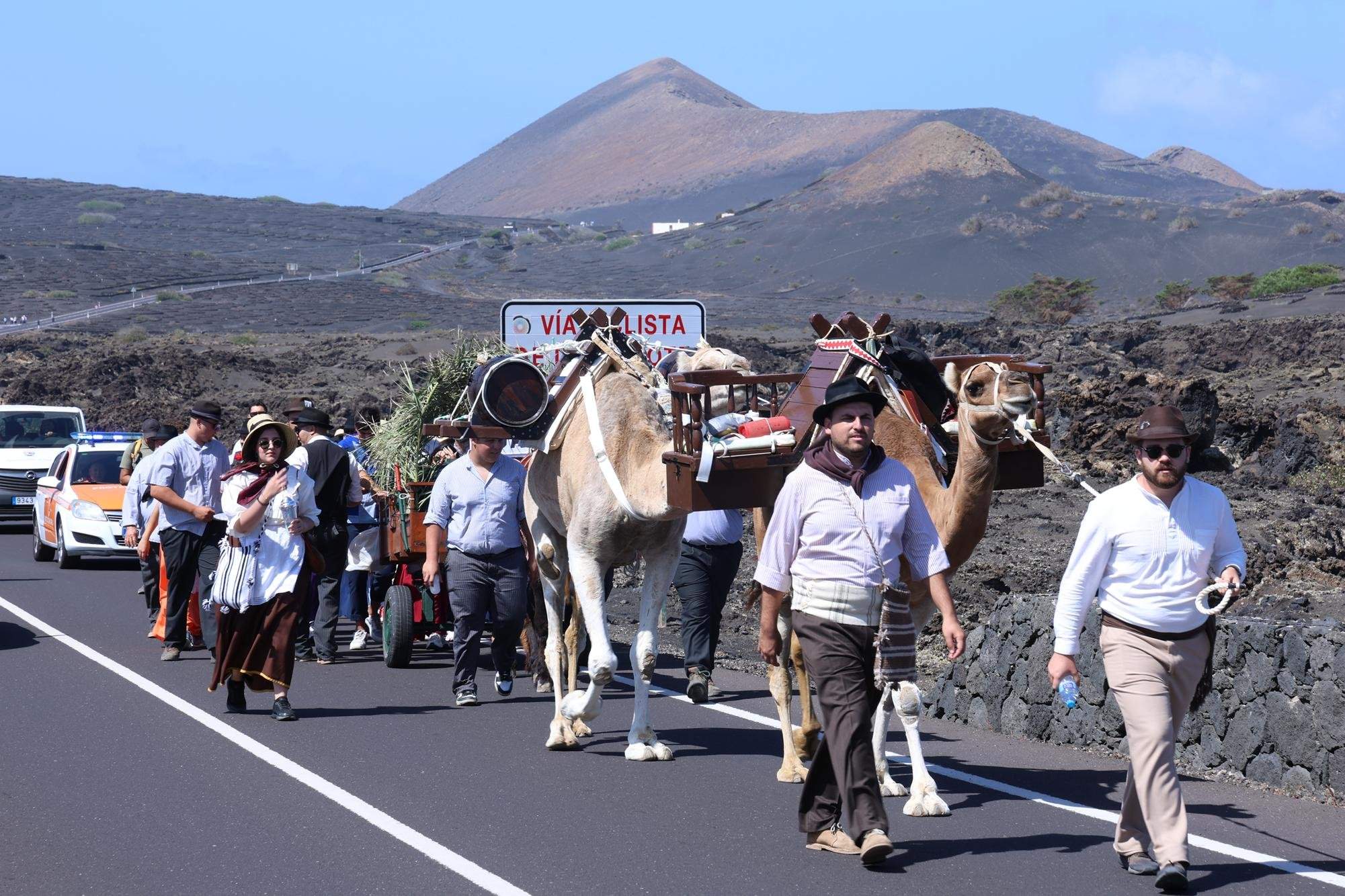 Romería en honor a la Virgen de Los Dolores.