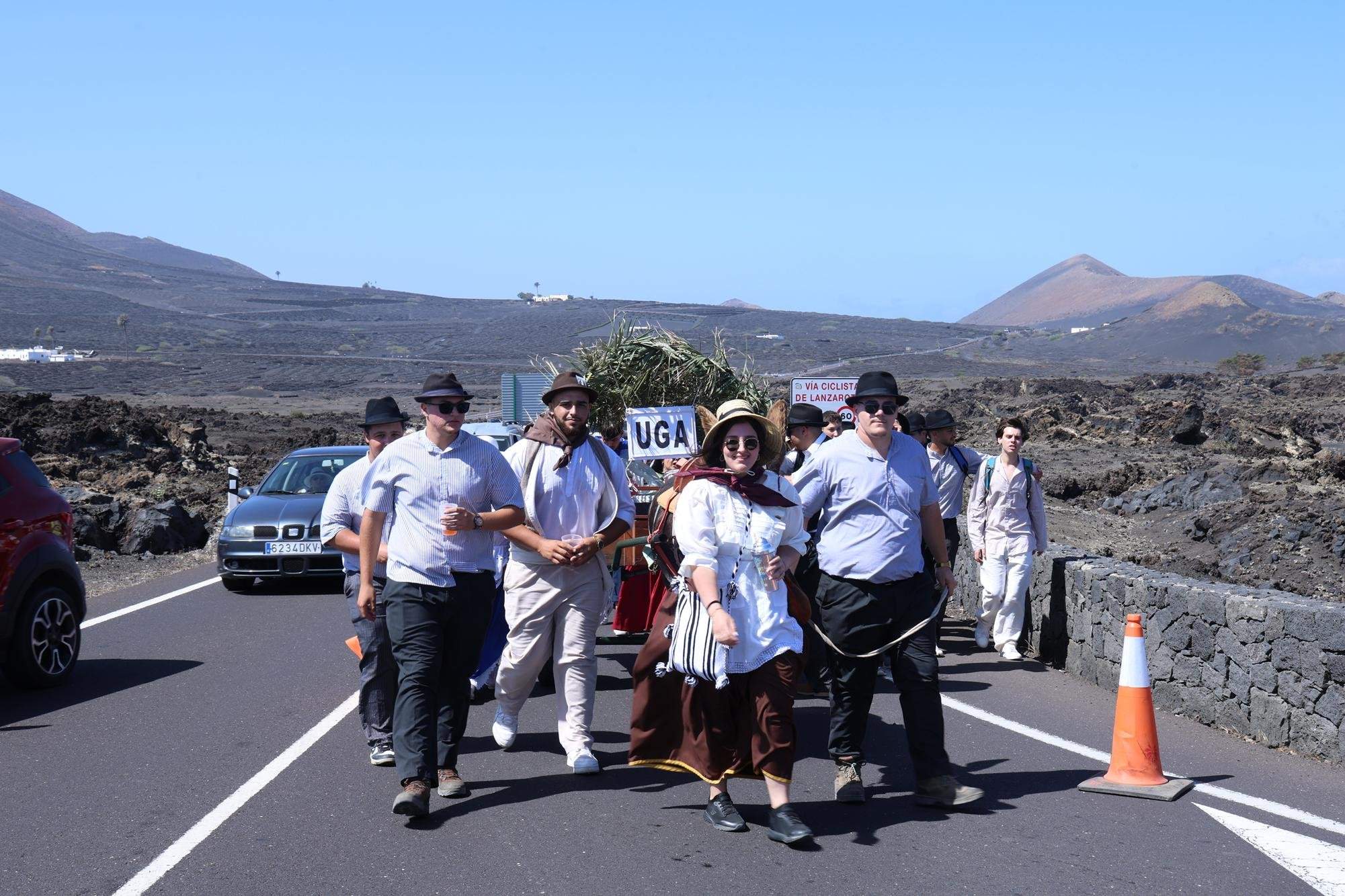 Romería en honor a la Virgen de Los Dolores.