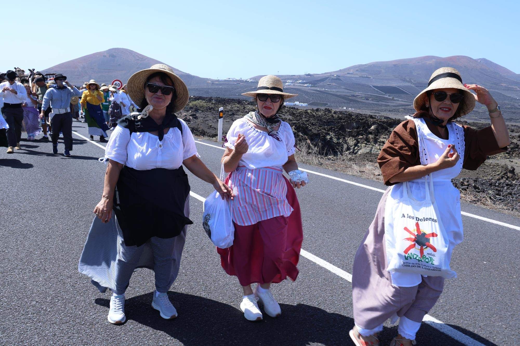 Romería en honor a la Virgen de Los Dolores.
