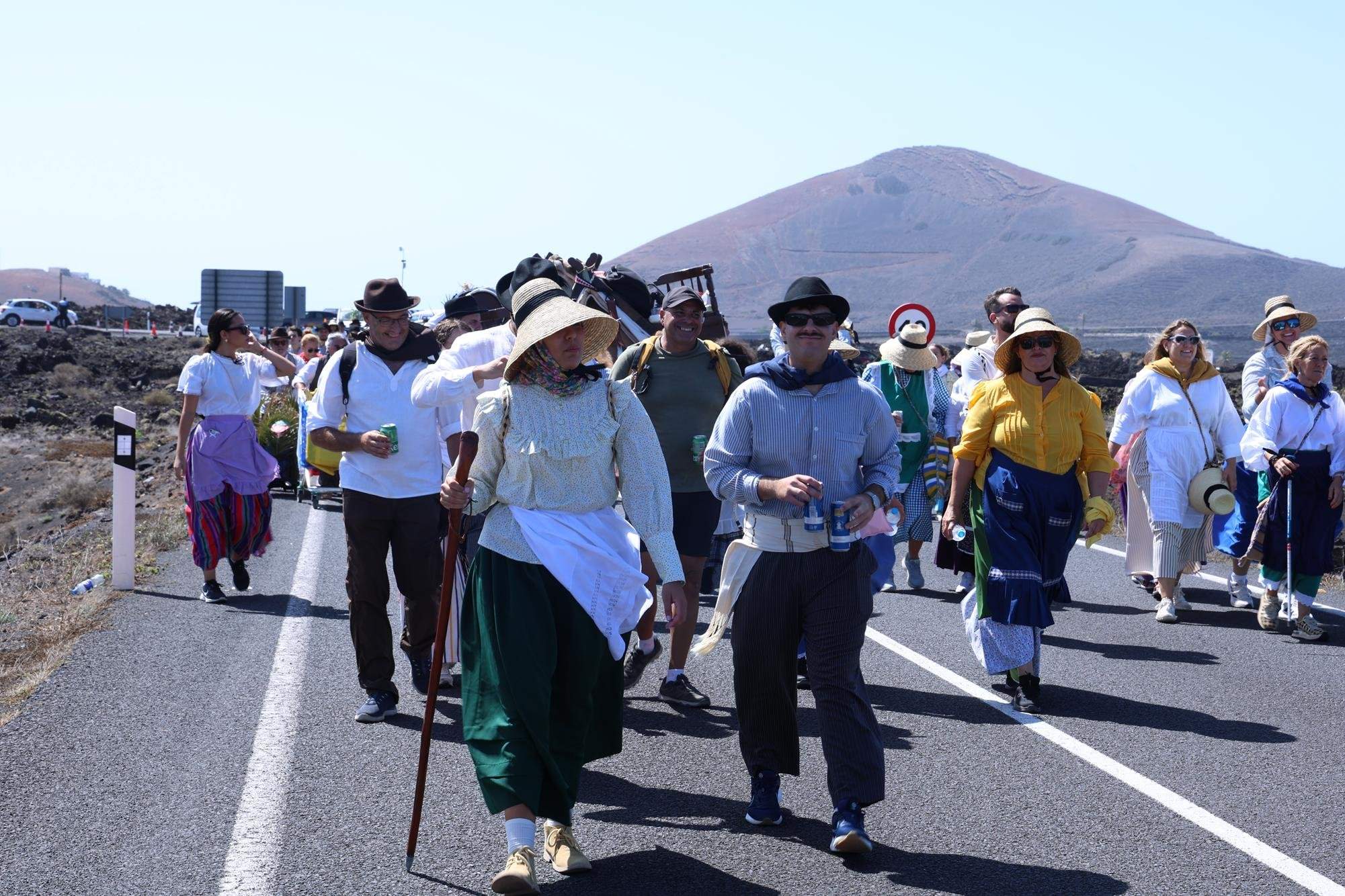Romería en honor a la Virgen de Los Dolores.