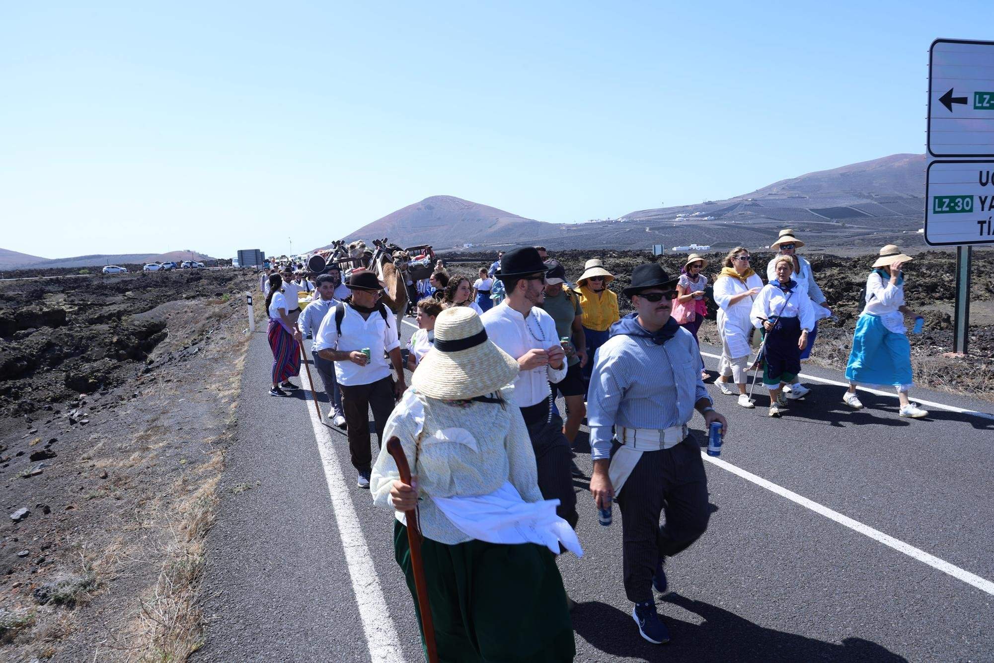 Romería en honor a la Virgen de Los Dolores.