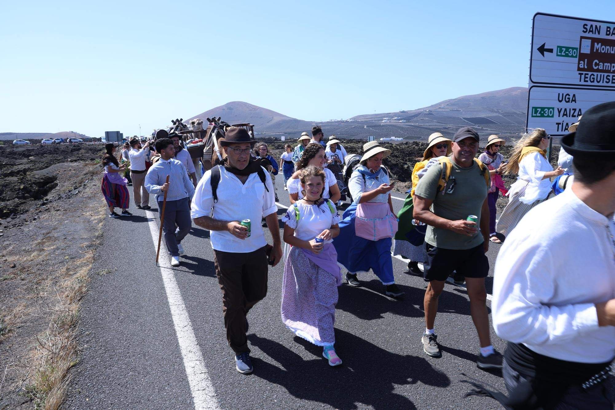 Romería en honor a la Virgen de Los Dolores.