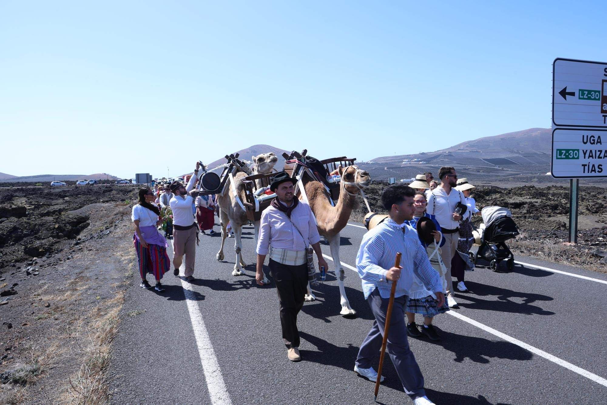 Romería en honor a la Virgen de Los Dolores.