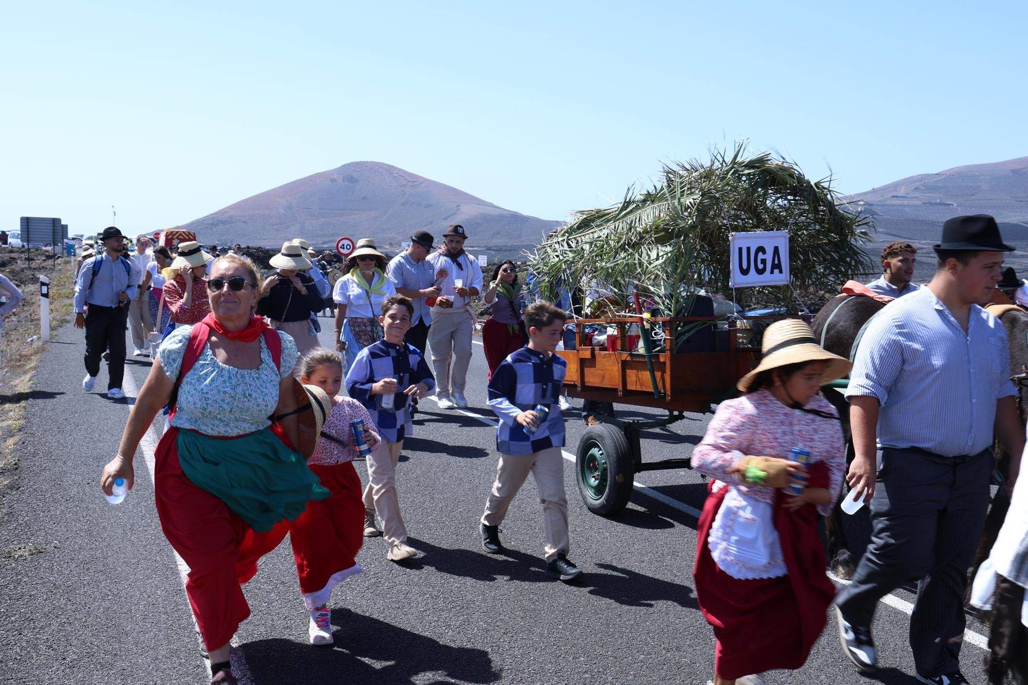 Romería en honor a la Virgen de Los Dolores.