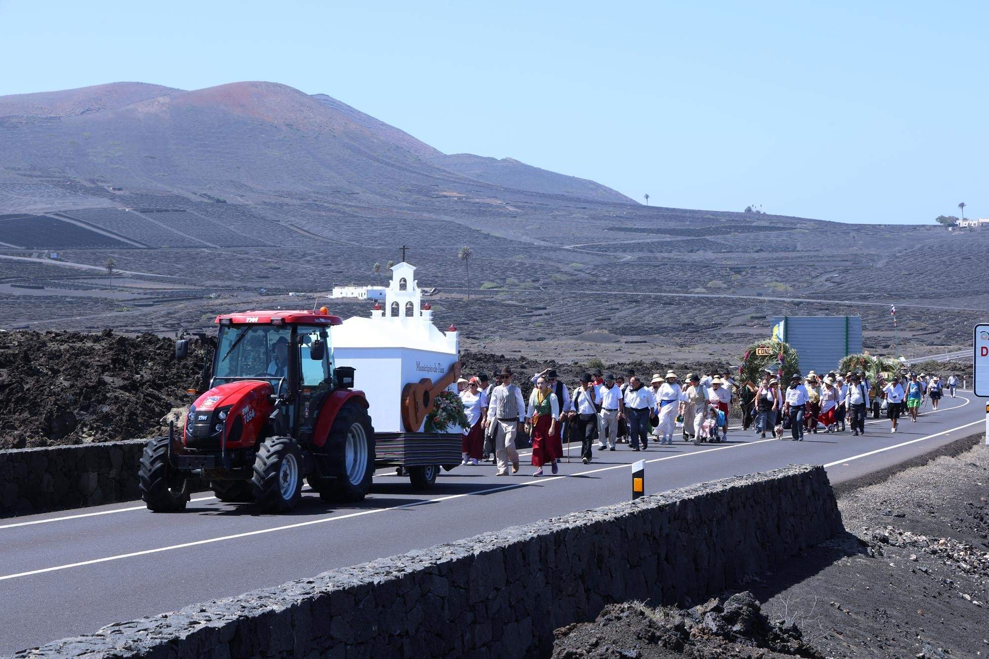 Romería en honor a la Virgen de Los Dolores.