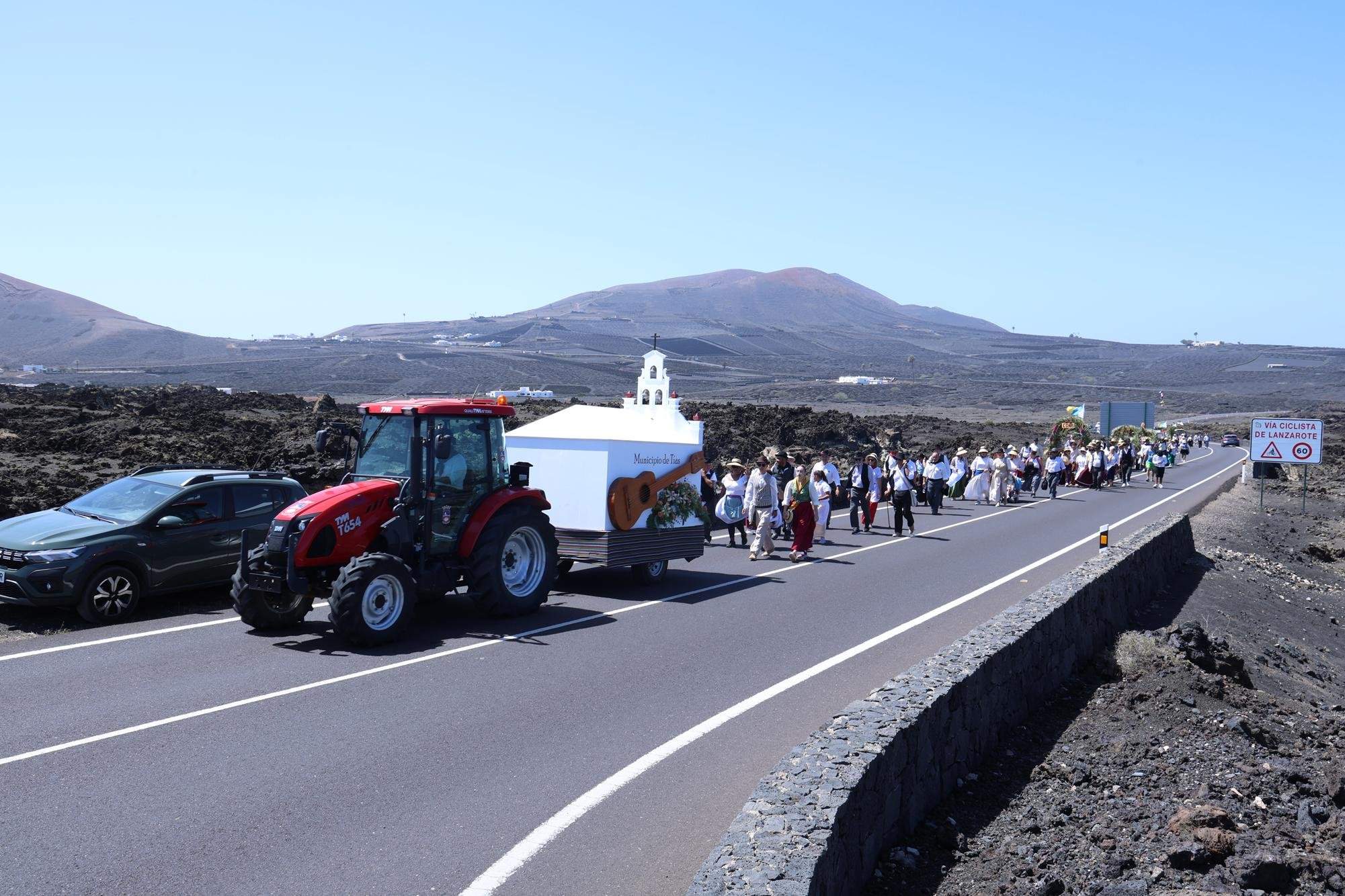 Romería en honor a la Virgen de Los Dolores.