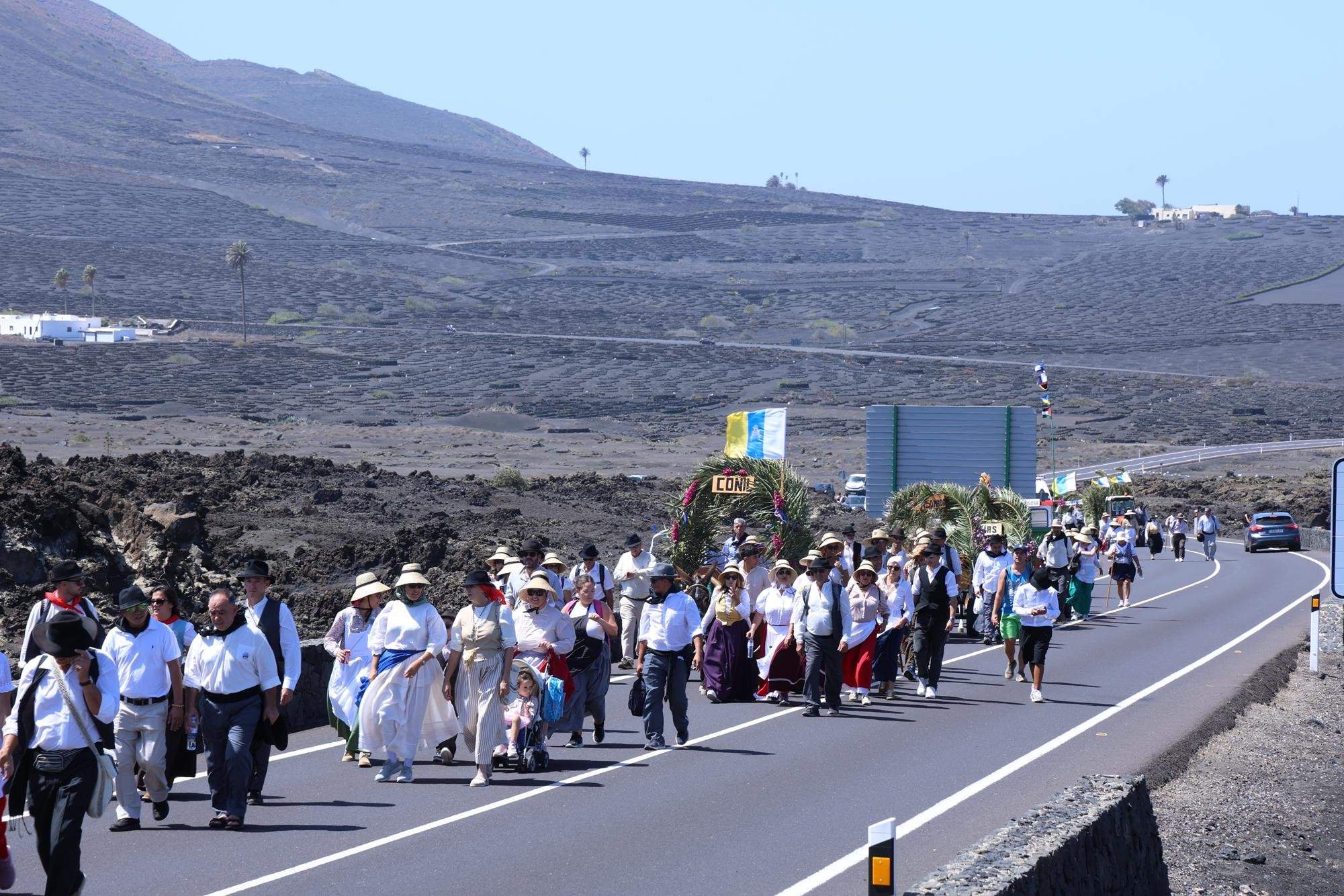 Romería en honor a la Virgen de Los Dolores.